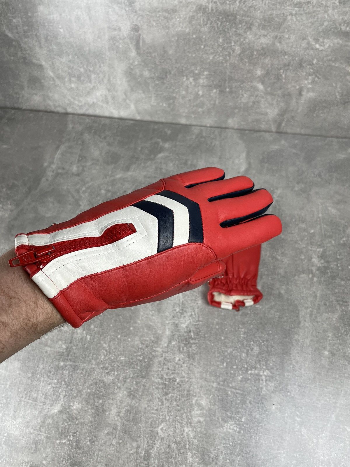 Japanese Brand × Vintage Awesome Vintage Racing Y2K Moto Biker Gloves Size ONE SIZE - 3 Thumbnail