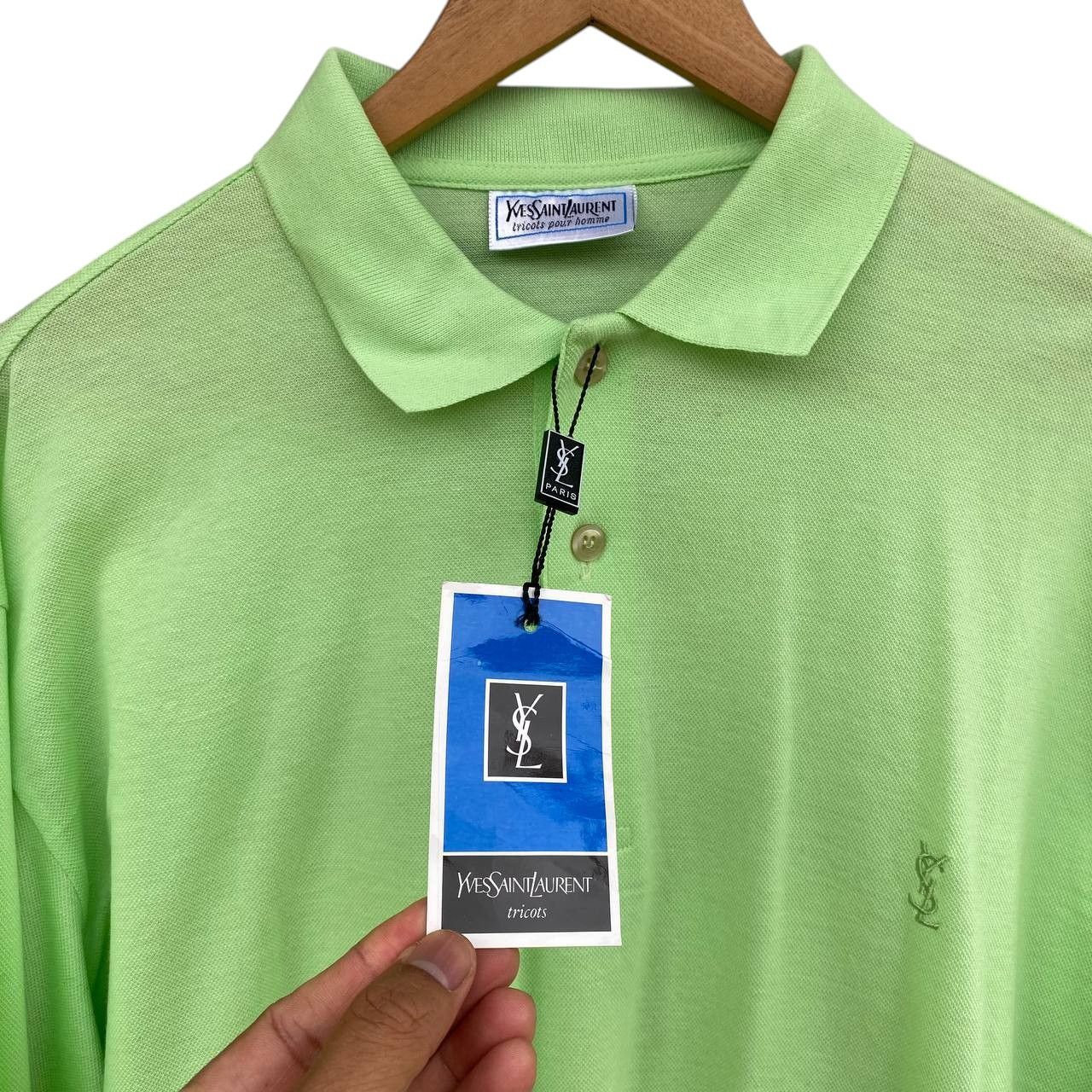Yves Saint Laurent YSL YVES SAINT LAURENT VINTAGE POLO NWT MADE IN ITALY Size US M / EU 48-50 / 2 - 7 Thumbnail