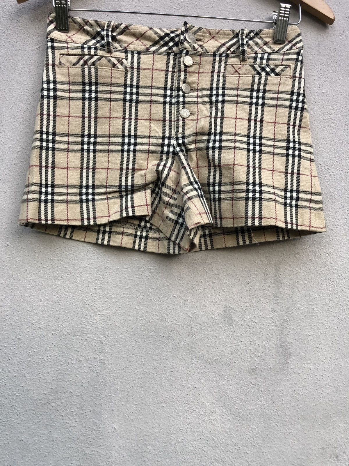 Burberry Vintage Burberry London Blue Label Nova Check Mini Short Size 26" / US 2 / IT 38 - 4 Thumbnail