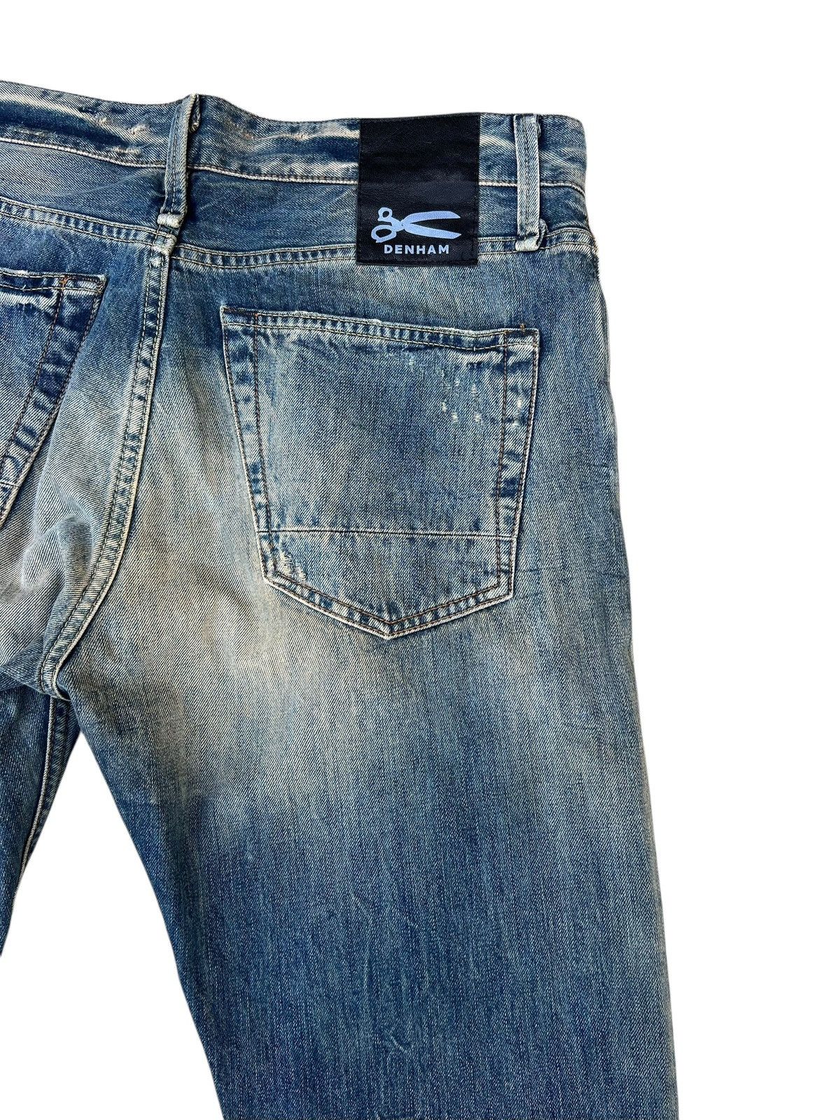 DENHAM Mud Wash Denim DENHAM Razor Slim Fit Jeans Size US 32 / EU 48 - 18 Thumbnail