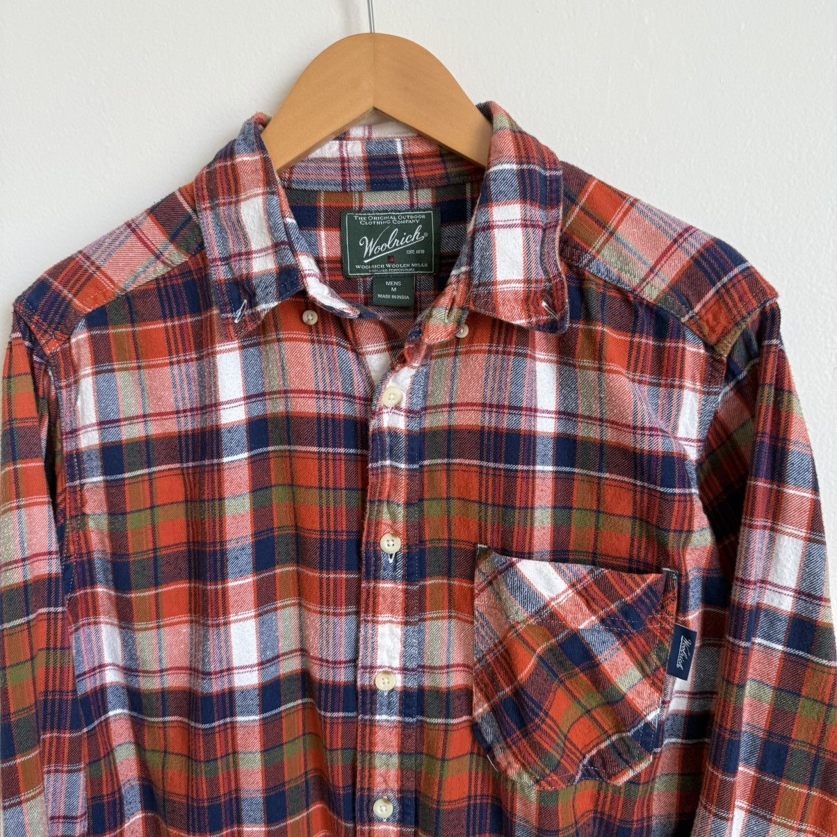 Woolrich Woolen Mills Vintage Woolrich Flannel Shirt Mens Size M Plaid Button Up Size US M / EU 48-50 / 2 - 3 Thumbnail