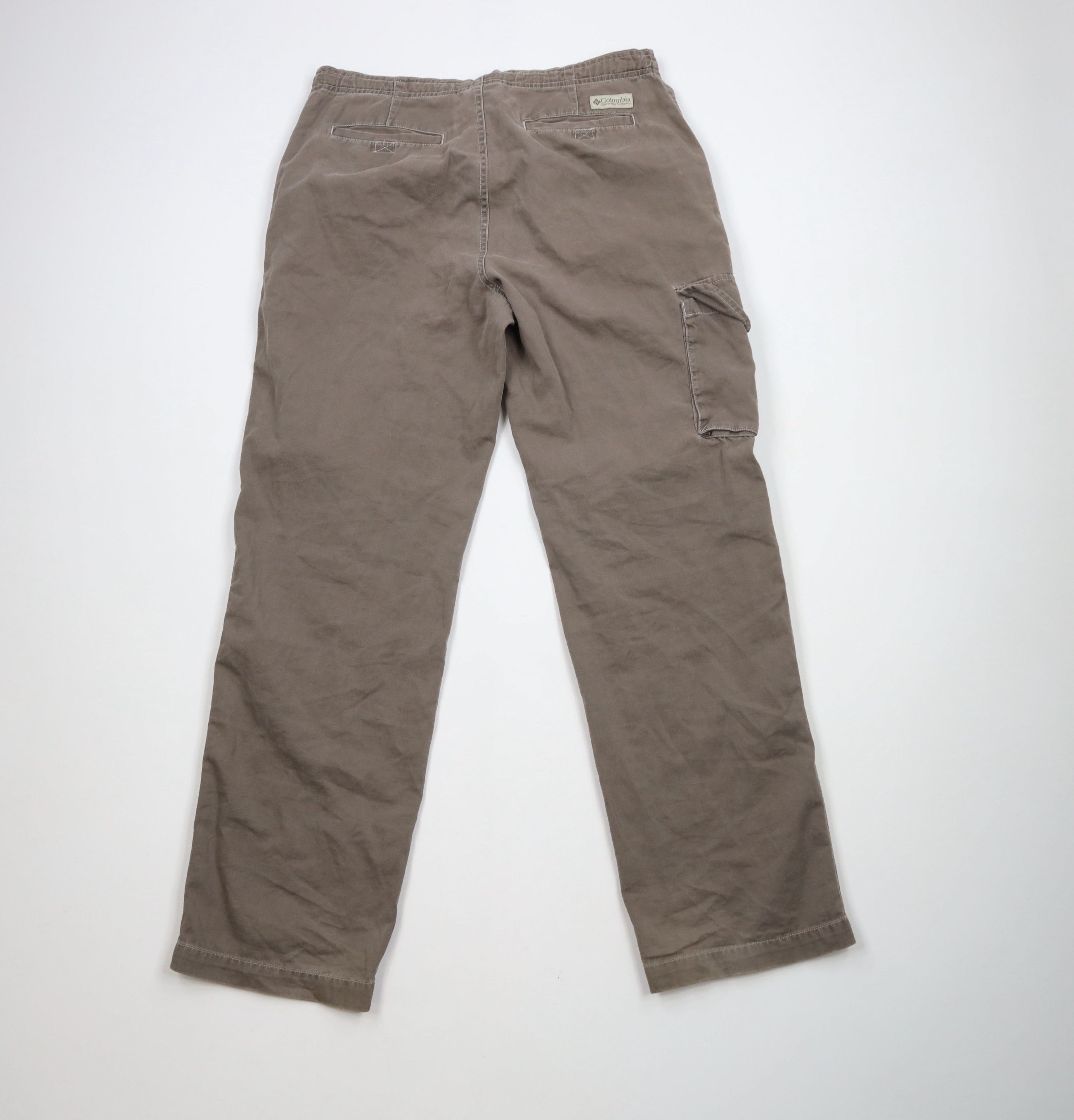 Columbia × Vintage Vintage 90 Y2K Columbia Distressed Wide Leg Cargo Pants Gray Size US 34 / EU 50 - 11 Thumbnail