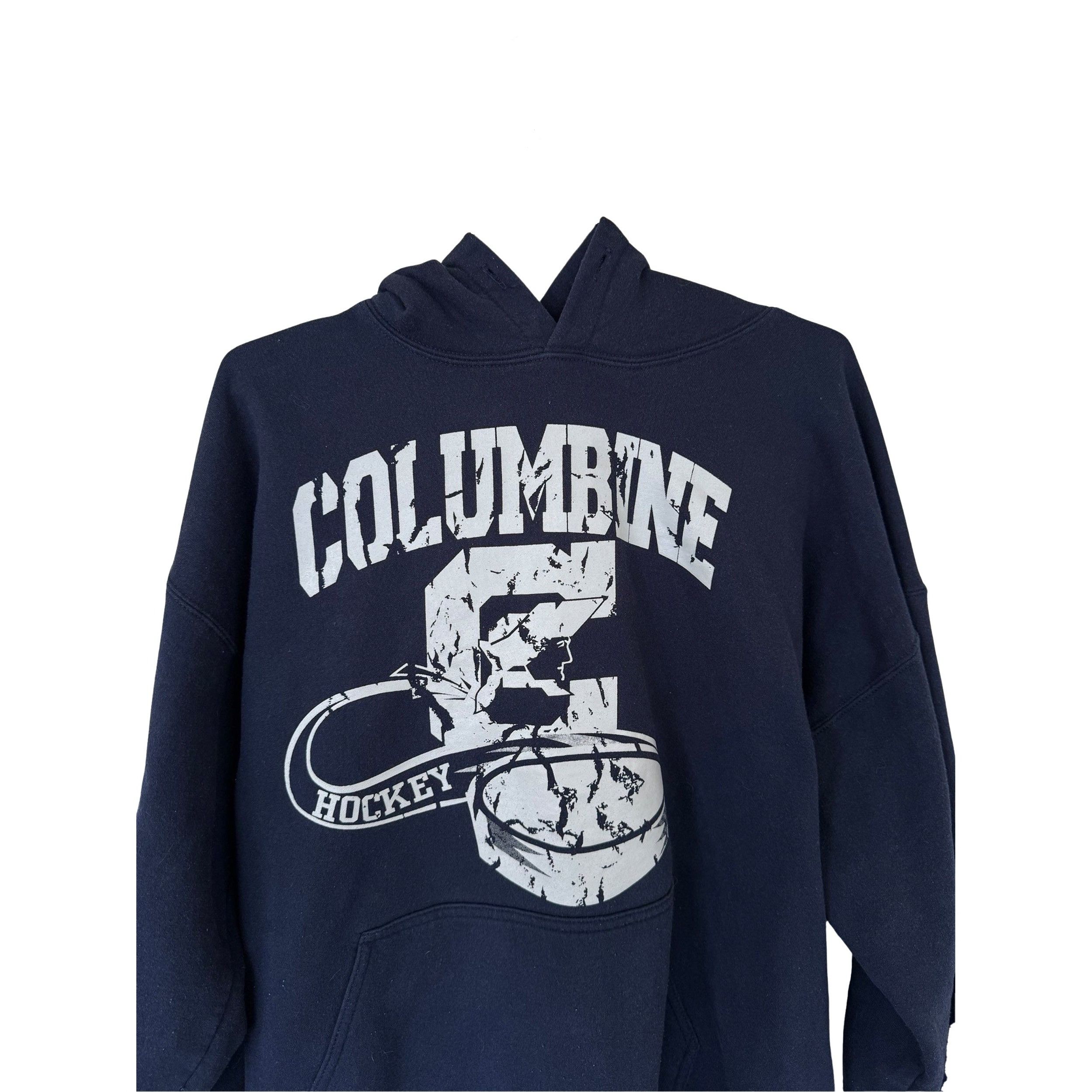 Vintage Columbine Hockey Hoodie Size US XL / EU 56 / 4 - 3 Thumbnail