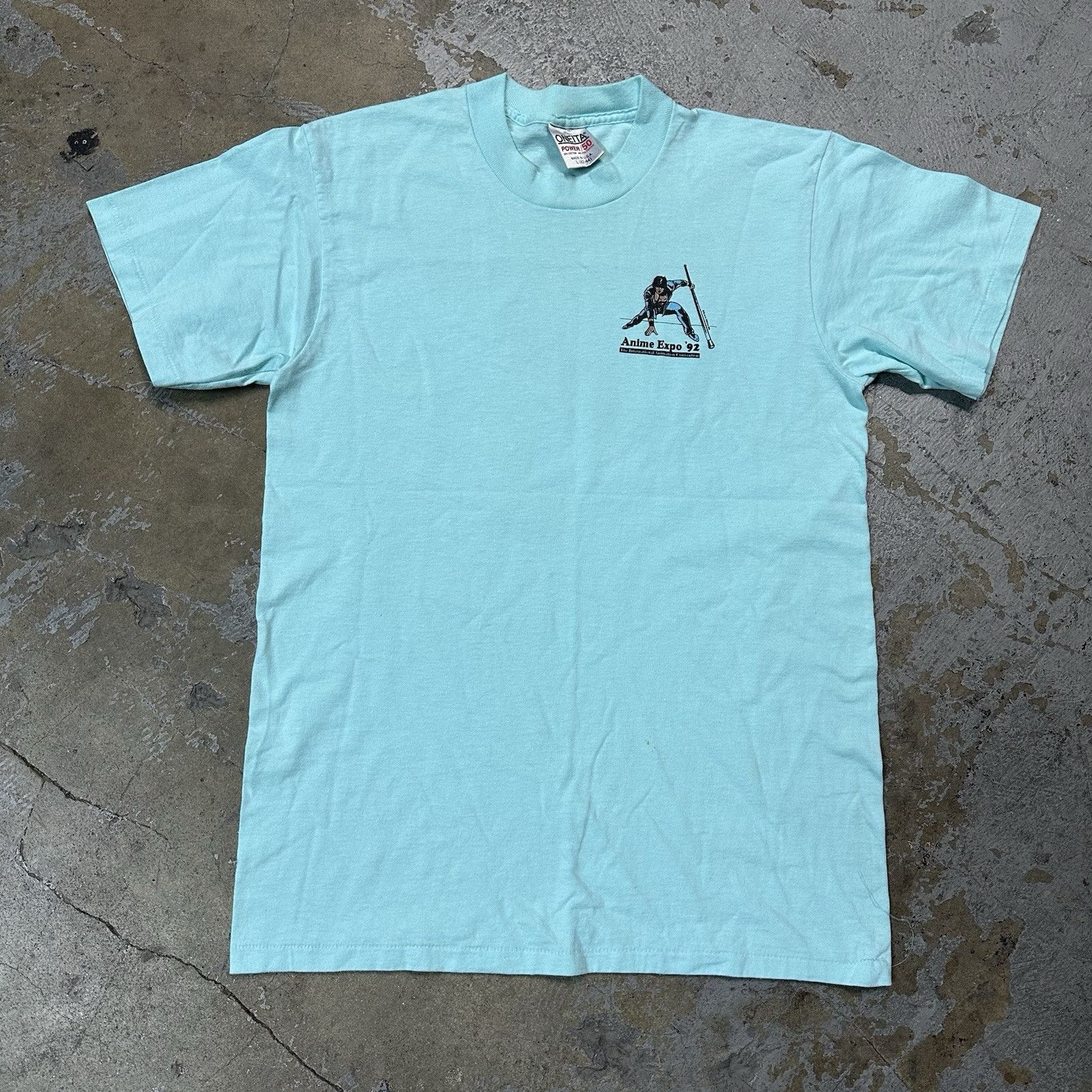 Anime × Vintage Vintage 1992 Anime Expo International Convention T-Shirt Size US L / EU 52-54 / 3 - 4 Thumbnail