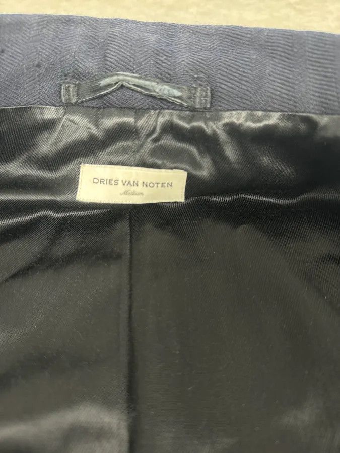 Dries Van Noten Dries Van Noten Navy Wool Caban Officer Jacket Size US M / EU 48-50 / 2 - 8 Thumbnail