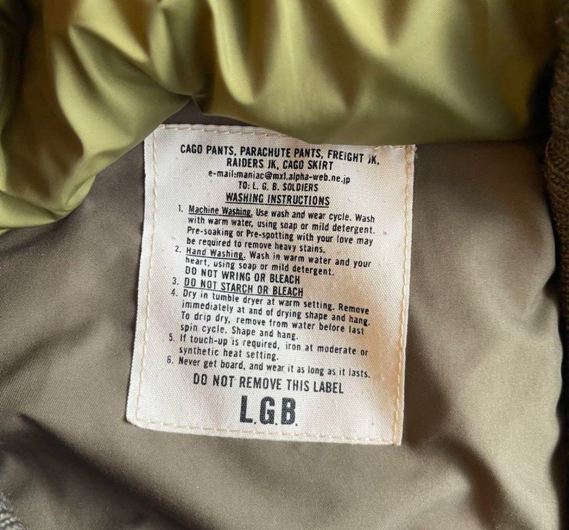 If Six Was Nine × Japanese Brand × Le Grande Bleu (L.G.B.) L.G.B parachute jacket Size US M / EU 48-50 / 2 - 5 Thumbnail