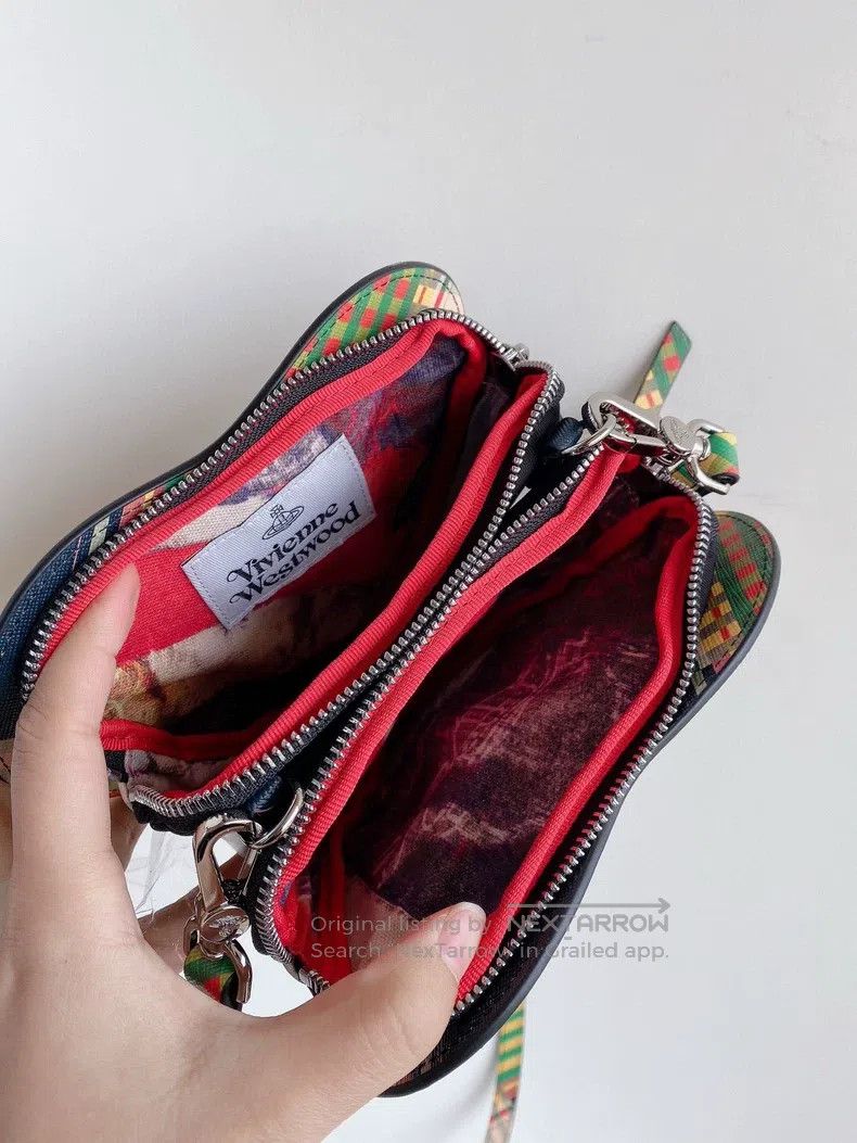 Vivienne Westwood Vivienne Westwood size os Graffiti Double Zipper 3D Heart C Size ONE SIZE - 6 Thumbnail