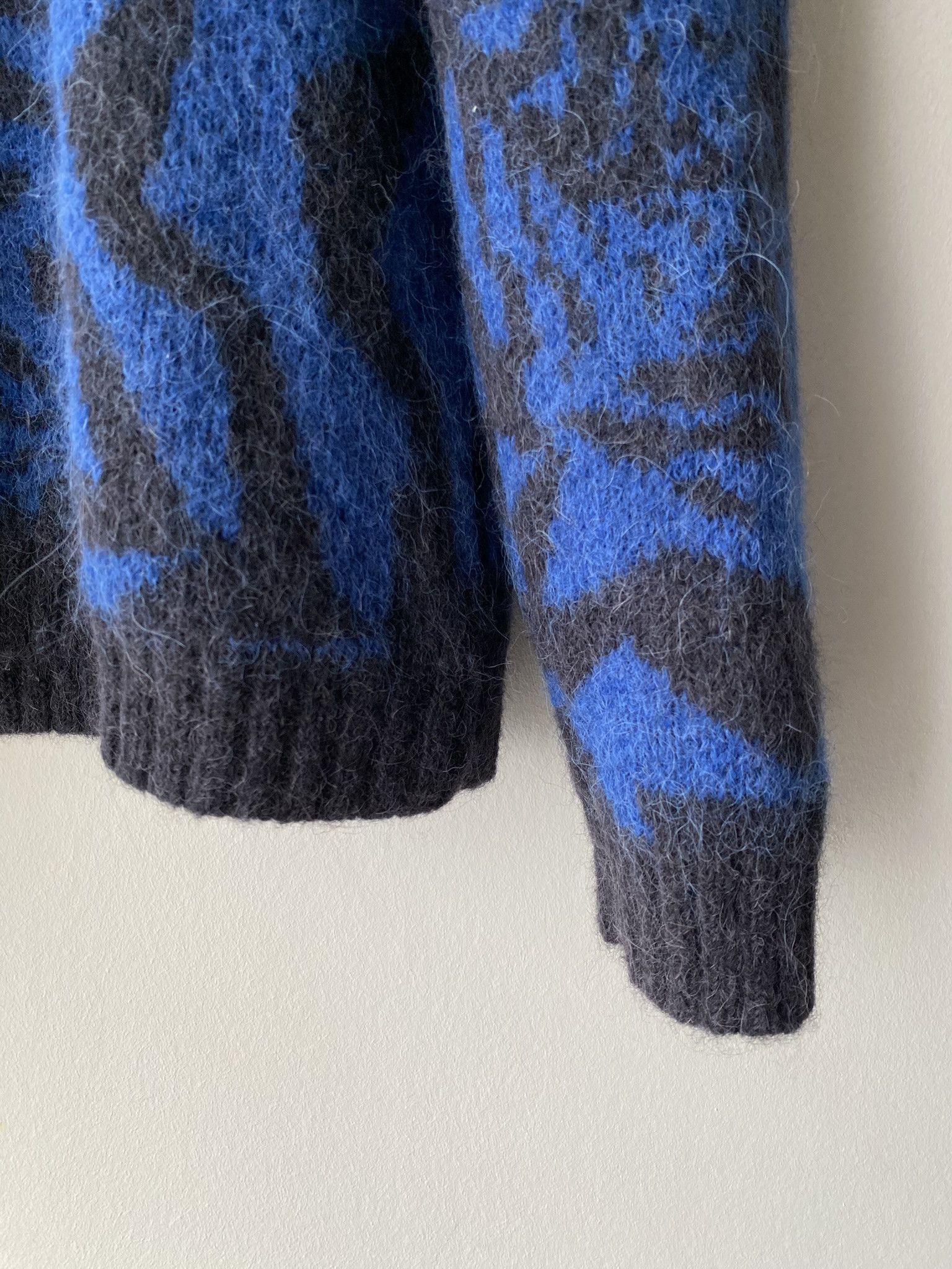 Wood Wood 50/L - Alpaca/Wool - Beckett Jacquard Jumper Size US L / EU 52-54 / 3 - 5 Thumbnail