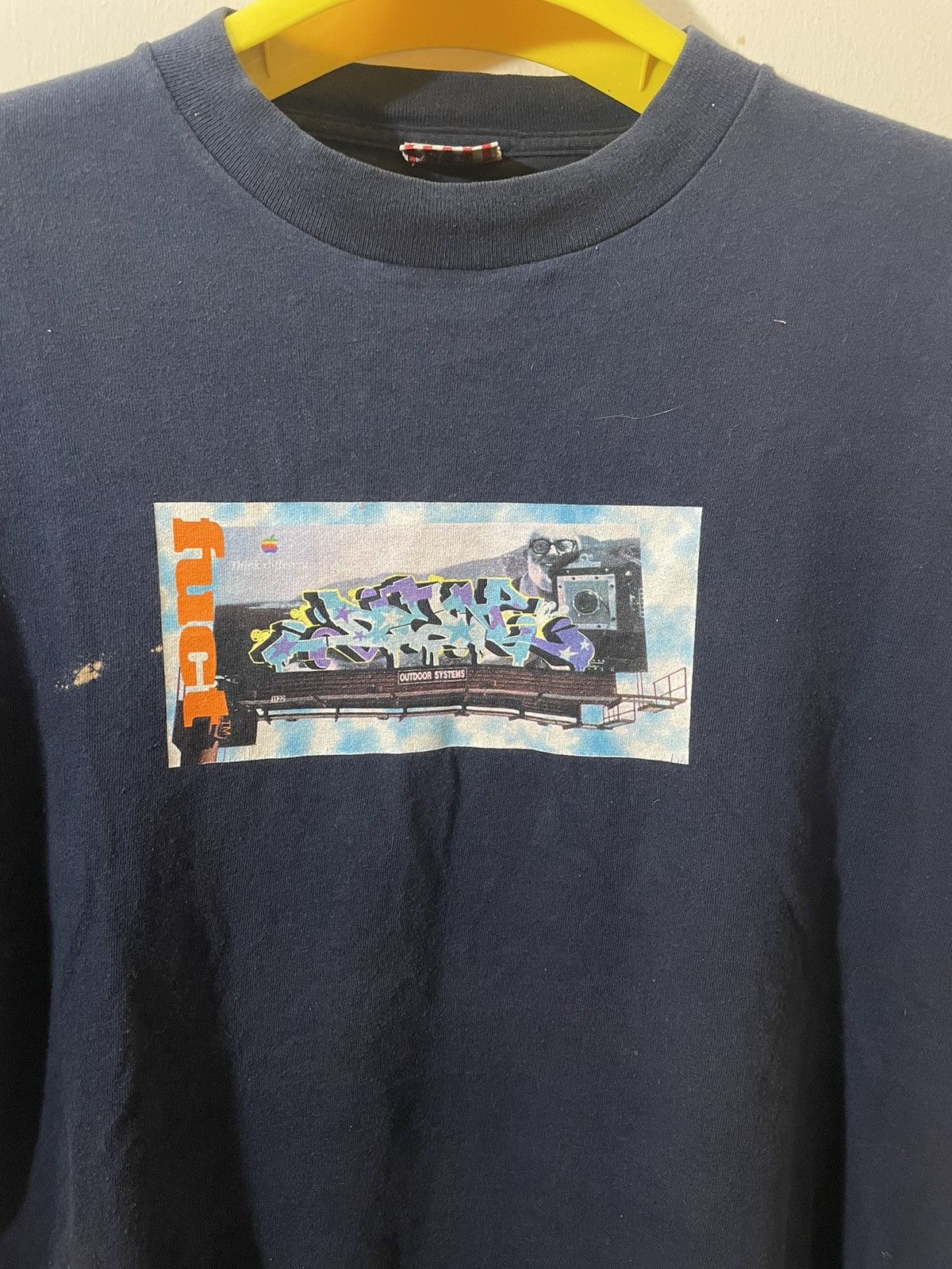 Vintage Fuct Apple billboard vintage tshirt Size US L / EU 52-54 / 3 - 2 Thumbnail