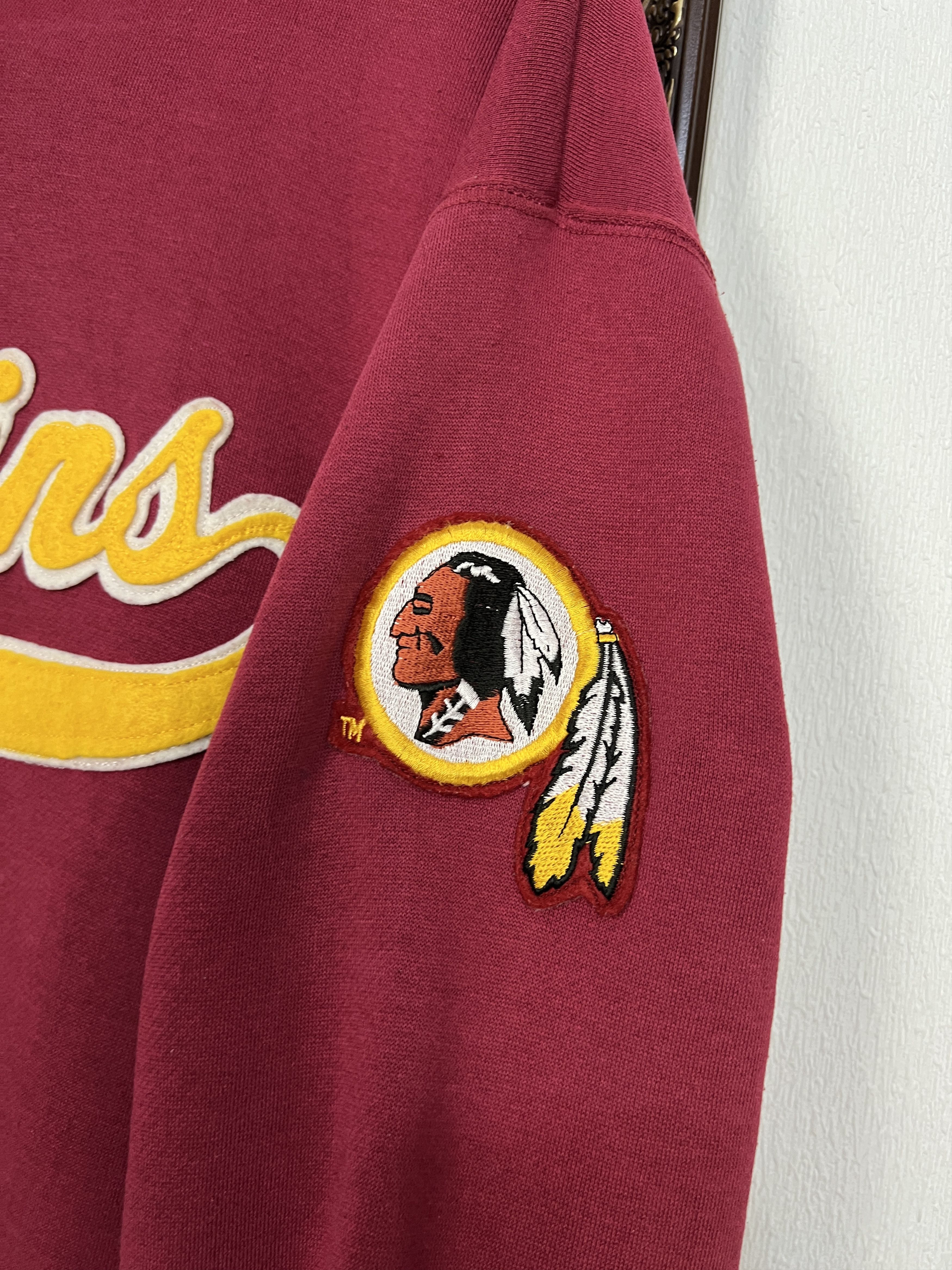 Starter Vintage 90's Starter Redskins Commanders Hoodie Mens NFL Size US L / EU 52-54 / 3 - 4 Thumbnail