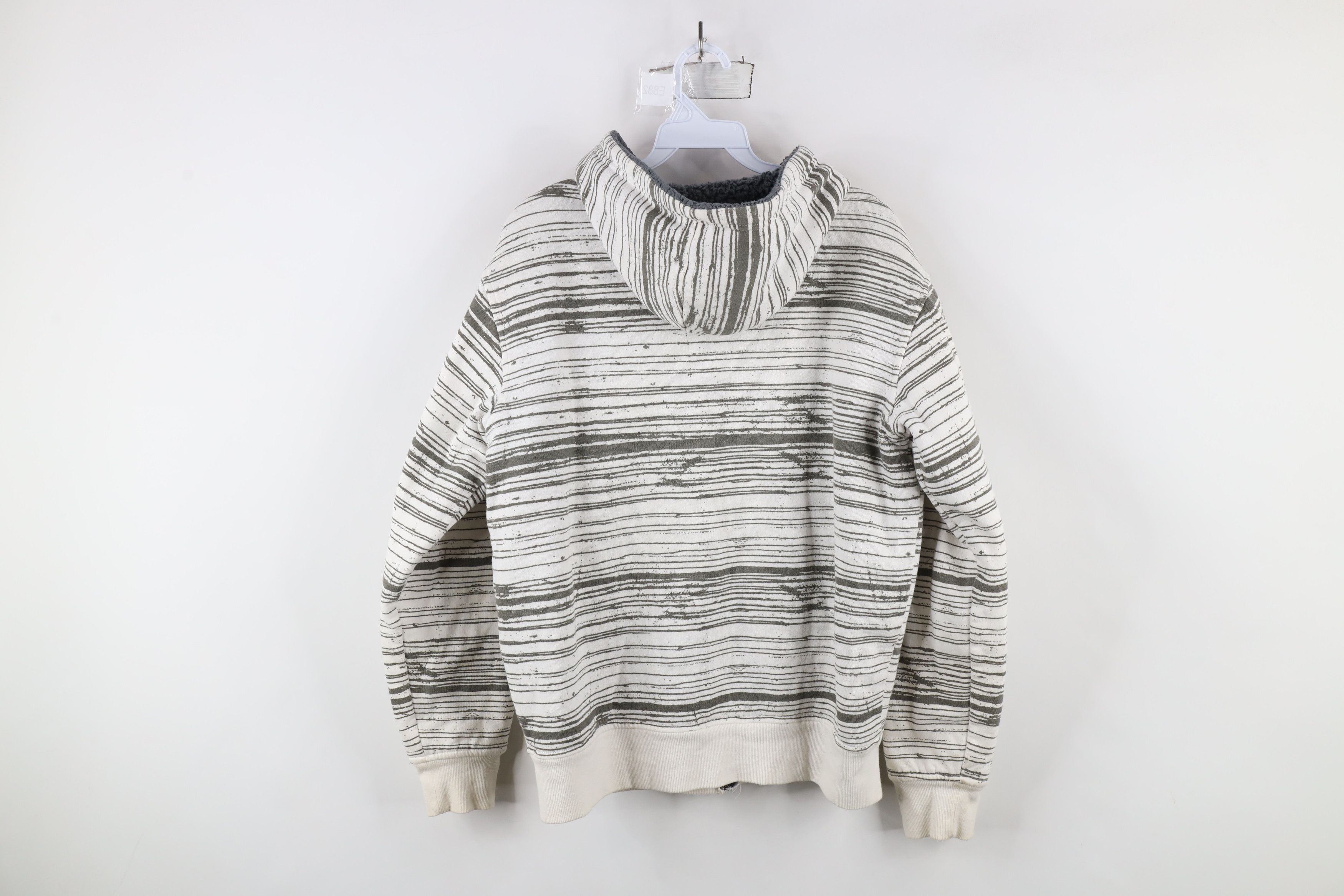 Vintage Vintage 90s Y2K Streetwear Deep Pile Fleece Lined Hoodie Size US S / EU 44-46 / 1 - 11 Thumbnail
