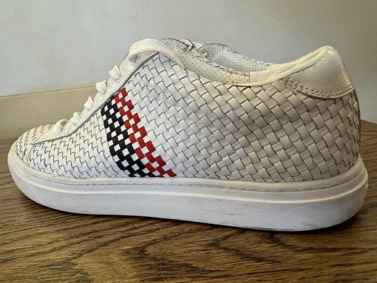 Baldinini Baldinini - Leather Woven Italian Designer Trainers Size US 10 / EU 43 - 3 Thumbnail