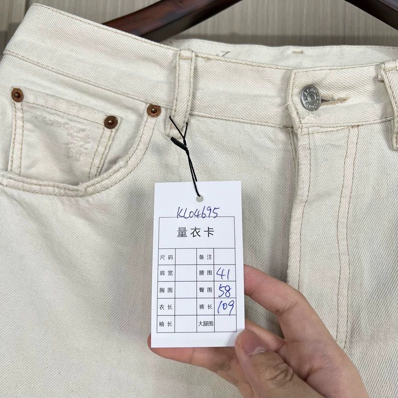 Acne Studios acne studios Ripped white jeans 2502-Nextarrow Size US 31 - 8 Thumbnail