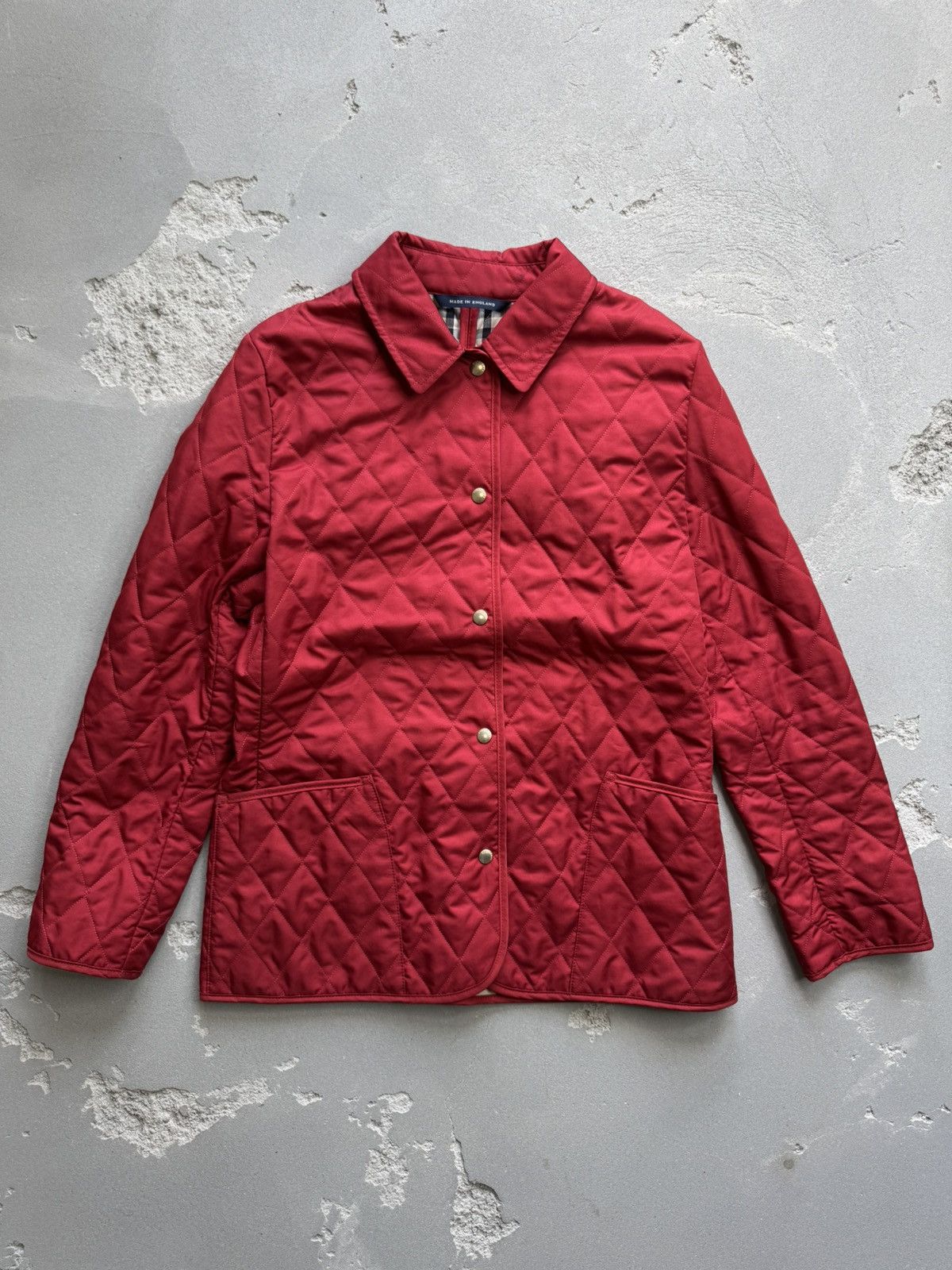 Burberry Burberrys Nova Check Vintage Bomber Quilted Reversible Size M / US 6-8 / IT 42-44 - 1 Thumbnail