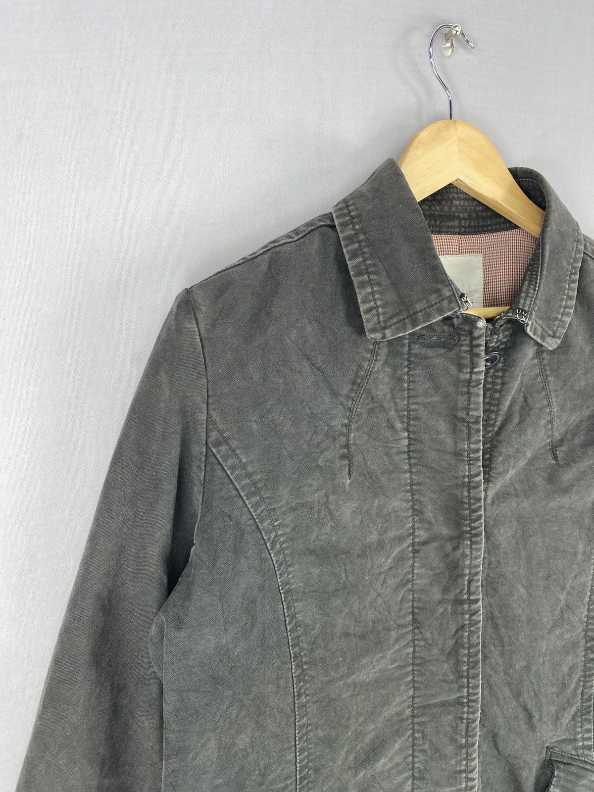 Japanese Brand Vintage Y2K Long Coat by Sunnyclouds Size US M / EU 48-50 / 2 - 2 Thumbnail