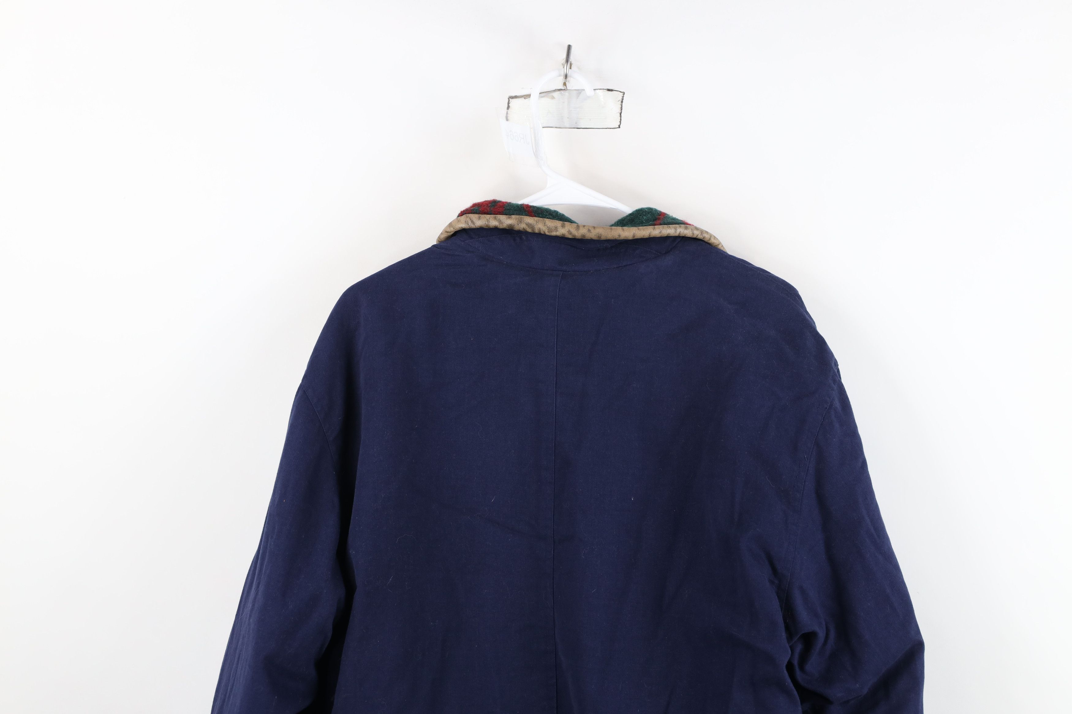 Vintage Vintage 90s Streetwear Reversible Fair Isle Canvas Jacket Size US S / EU 44-46 / 1 - 15 Thumbnail