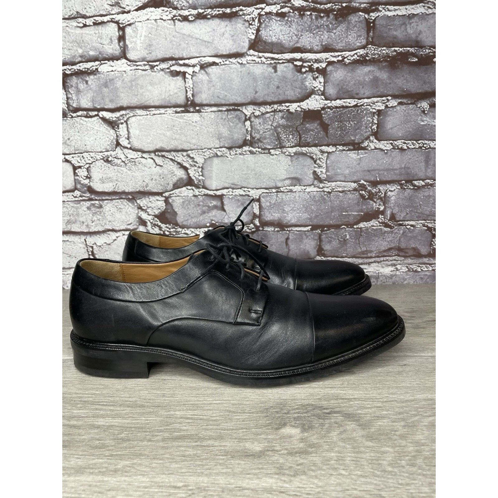 Cole Haan Cole Haan 1928 Black Leather Cap Toe Oxfords Casual Shoes Me Size US 9.5 / EU 42-43 - 12 Thumbnail