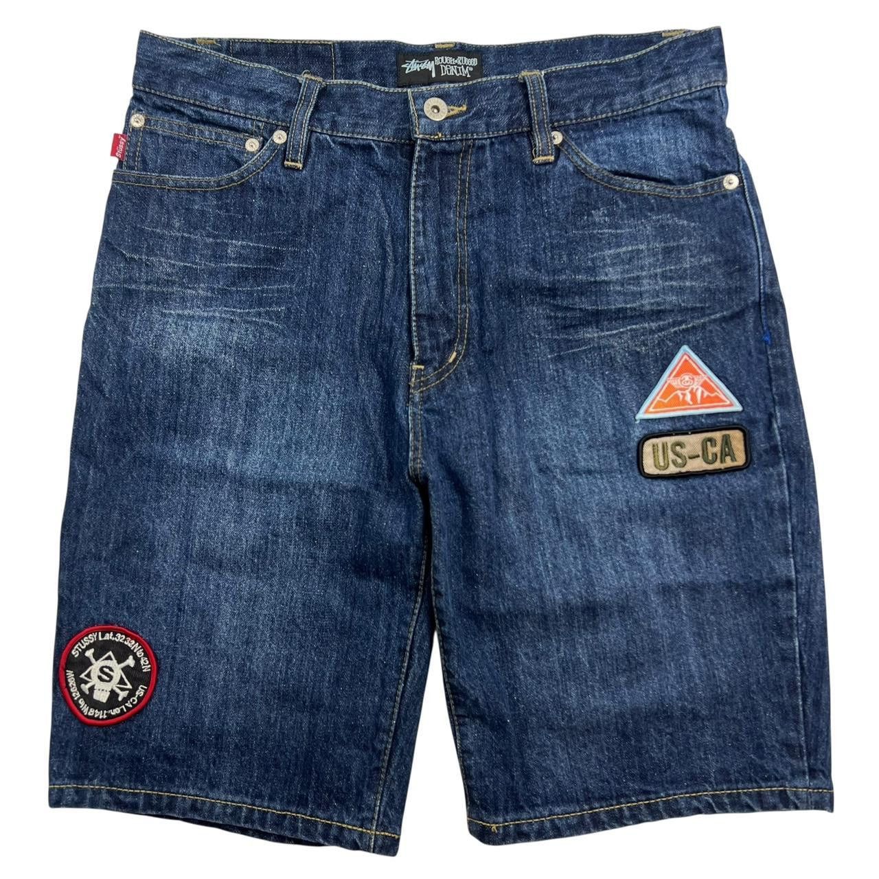 Stussy Stussy Big Ol Denim Raw Shorts Jorts | Grailed