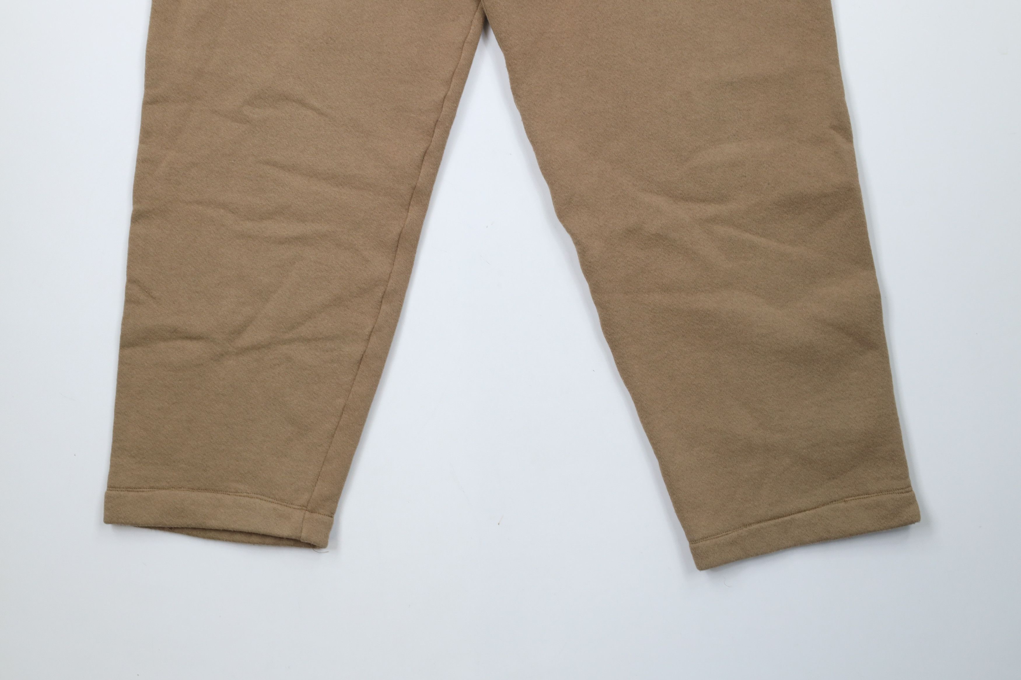 Vintage Vintage 90s Streetwear Blank Sweatpants Pants Khaki Brown Size US 34 / EU 50 - 12 Thumbnail