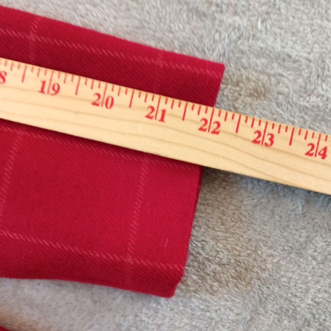 Talbots Talbots Petite Blazer Womens Size 6P Red Plaid Wool Blend Three-Button Notch Lapel Jacket Size M / US 6-8 / IT 42-44 - 3 Thumbnail