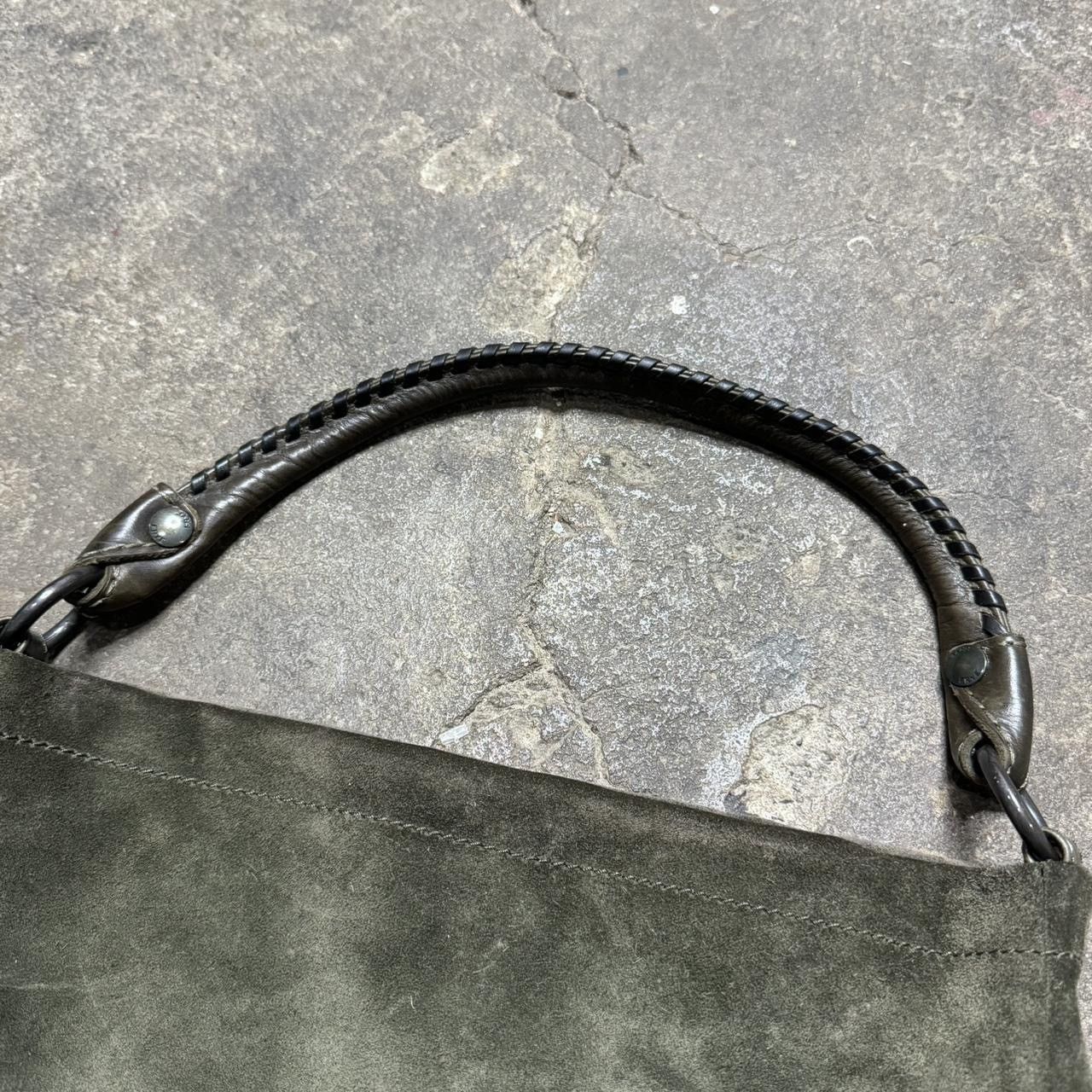Frye Frye Leather Suede Green Shoulder Bag Size ONE SIZE - 5 Thumbnail
