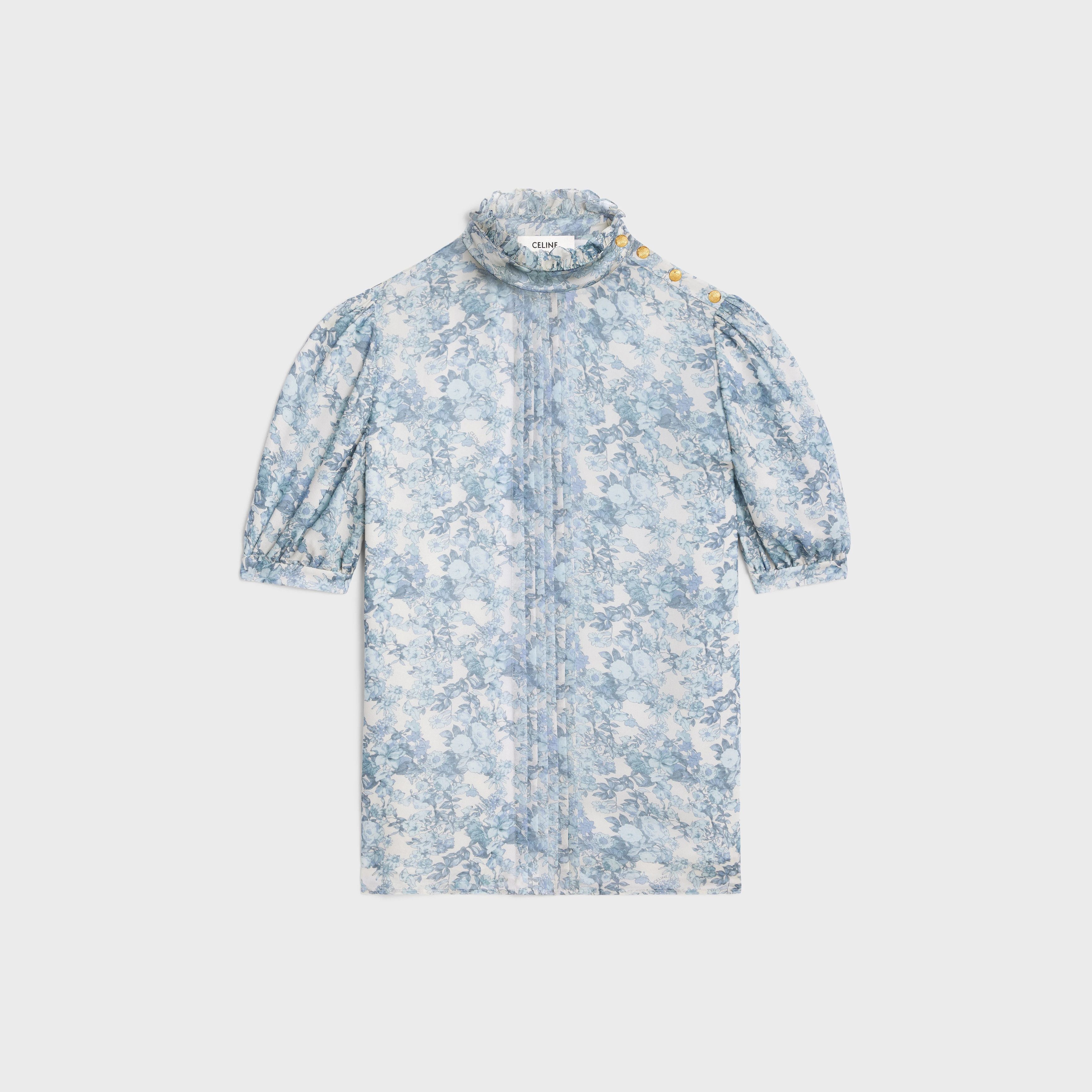 o1bcso1str0925 2B965922W Blouse in Blue/White