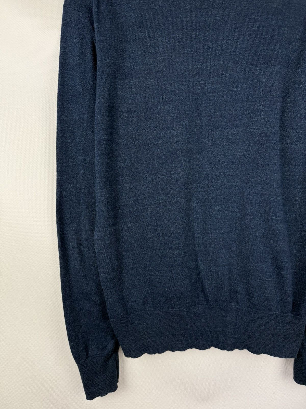 Allsaints × Japanese Brand Allsaints Fritz Crew Lightweight Cotton Sweater Pullover Size US M / EU 48-50 / 2 - 19 Thumbnail