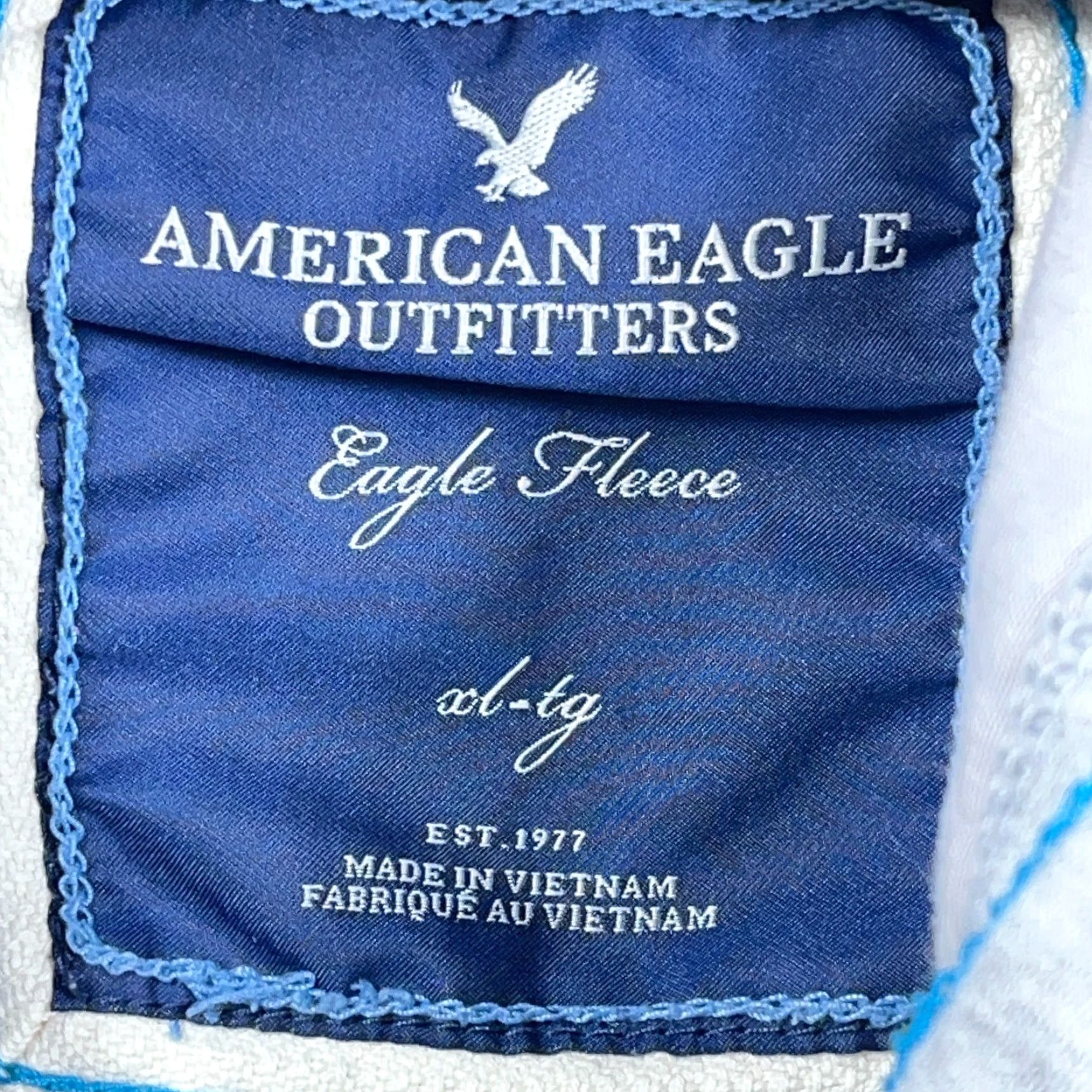 American Eagle Outfitters VINTAGE American Eagle Outfitters Hoodie Women XL Gray Full Zip Jacket Faded Stained Size XL / US 12-14 / IT 48-50 - 3 Thumbnail