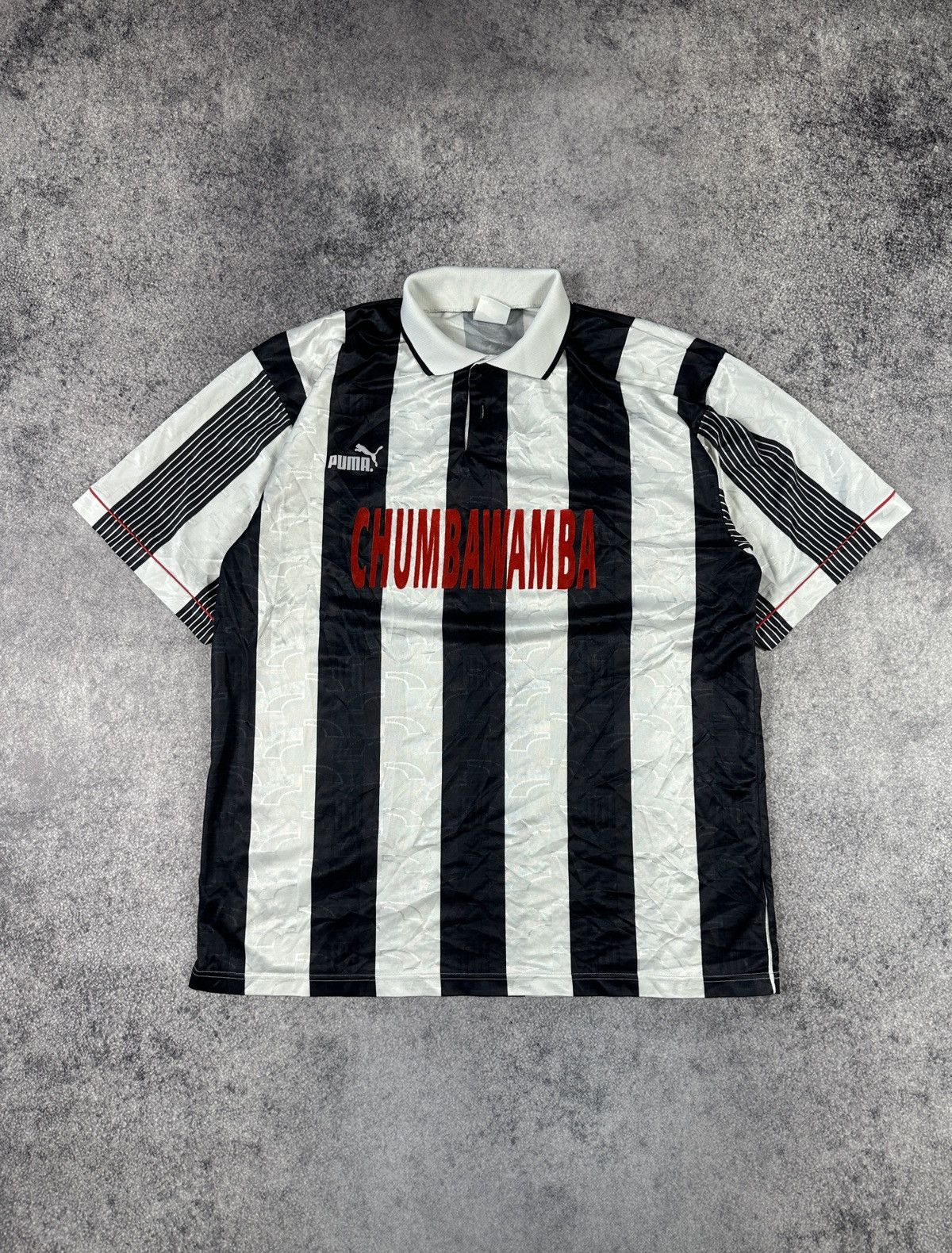 Puma Vintage Puma Chumbawamba 90s Soccer T-shirt Blokecore XL USA Size US XL / EU 56 / 4 - 1 Thumbnail