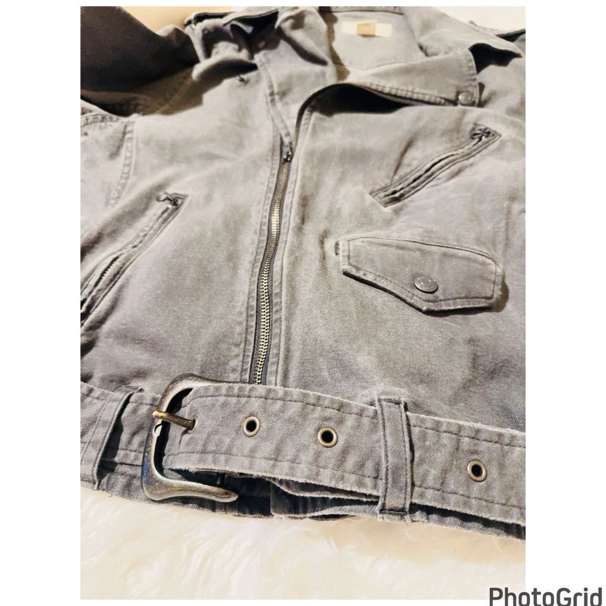 Denim & Supply Ralph Lauren Ralph Lauren Denim & Supply Flag Moto Jacket RARE Size L / US 10 / IT 46 - 13 Thumbnail