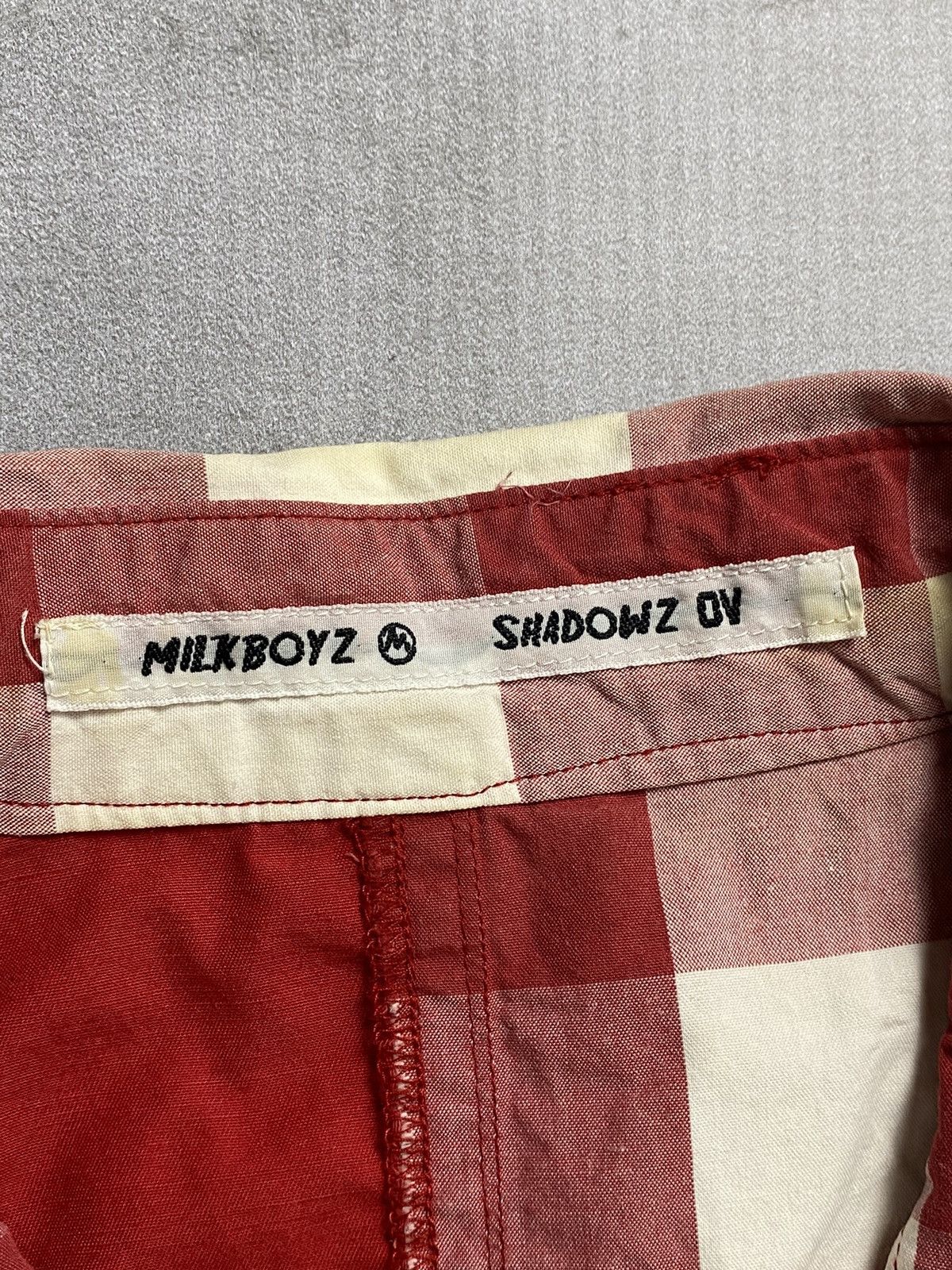 20471120 Milkboy Shadowz Plaid Button Shirt Size US M / EU 48-50 / 2 - 9 Thumbnail