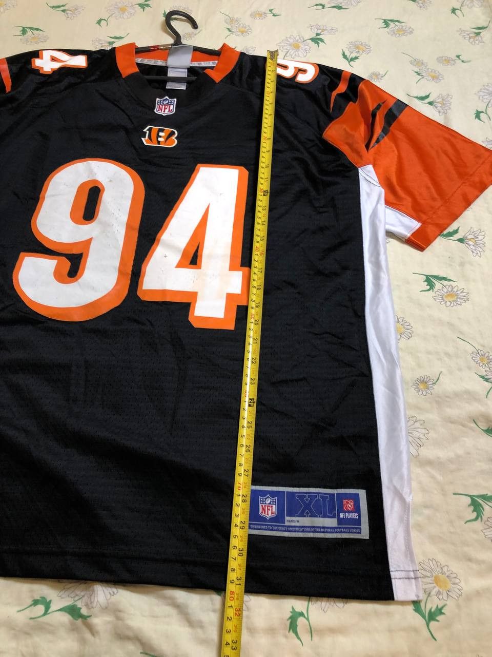 NFL Sam Hubbard Black Cincinnati Bengals Game Player jersey Size US XL / EU 56 / 4 - 10 Thumbnail