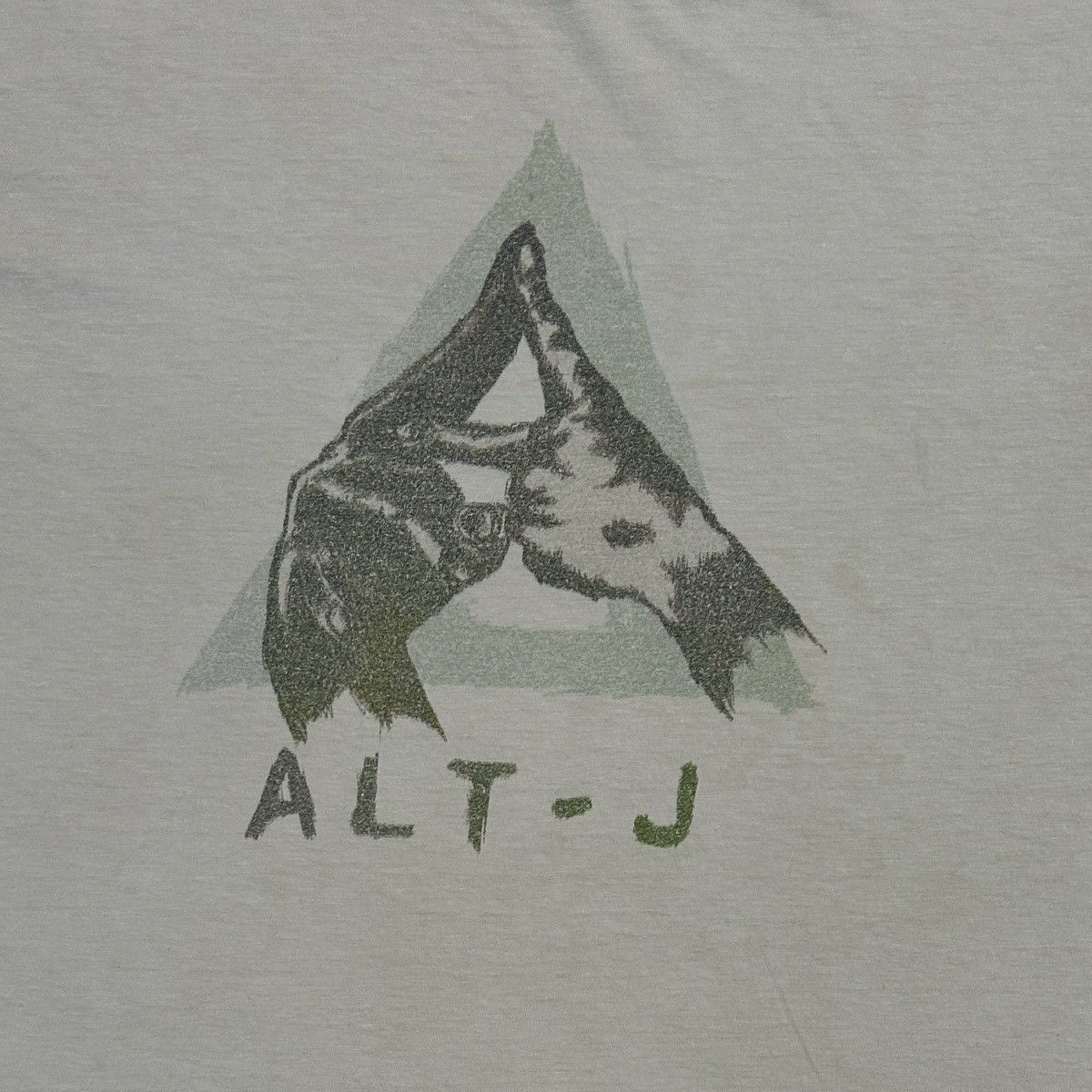 Band Tees Alt-J Band Tee Hand Symbol Triangle Logo Graphic T-Shirt Size US M / EU 48-50 / 2 - 2 Thumbnail