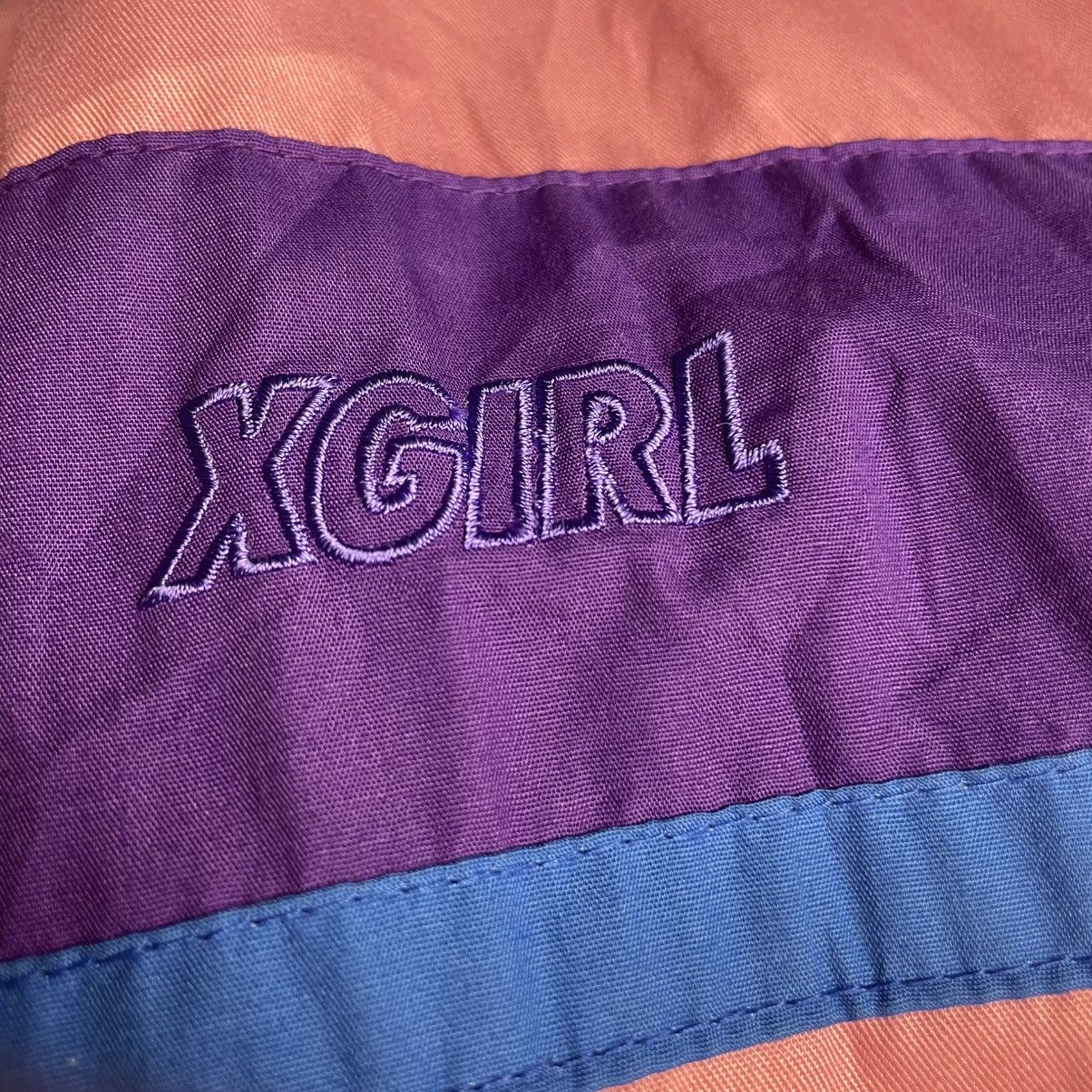 Hysteric Glamour XGIRL MULTICOLOR EMBROIDERED SPELL OUT COTTON + NYLON JACKET Size US L / EU 52-54 / 3 - 15 Thumbnail