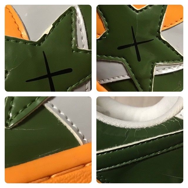Bape × Kaws × Nigo KAWS CHOMPERS BAPE STA Patent Leather Sneakers APE NIGO Size US 9.5 / EU 42-43 - 8 Thumbnail