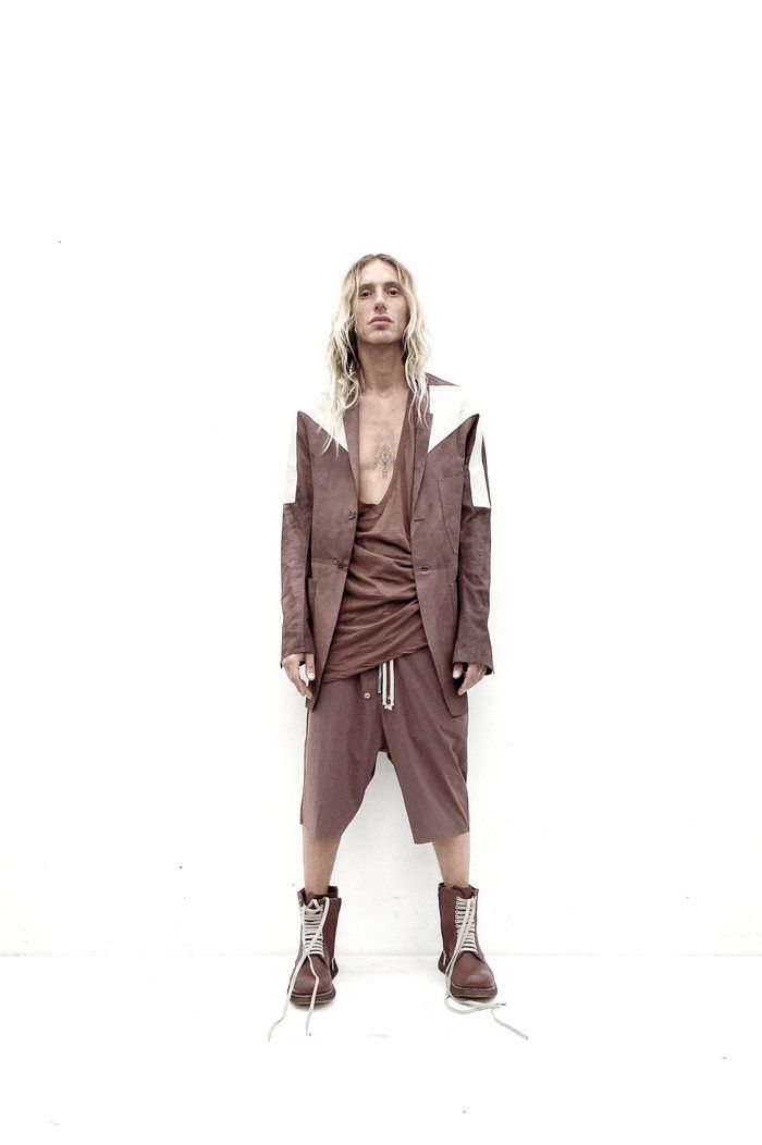 Rick Owens SS 21 "PHLEGETHON" Runway Blistered Lamb Leather Lido Jacket Size US M / EU 48-50 / 2 - 2 Thumbnail