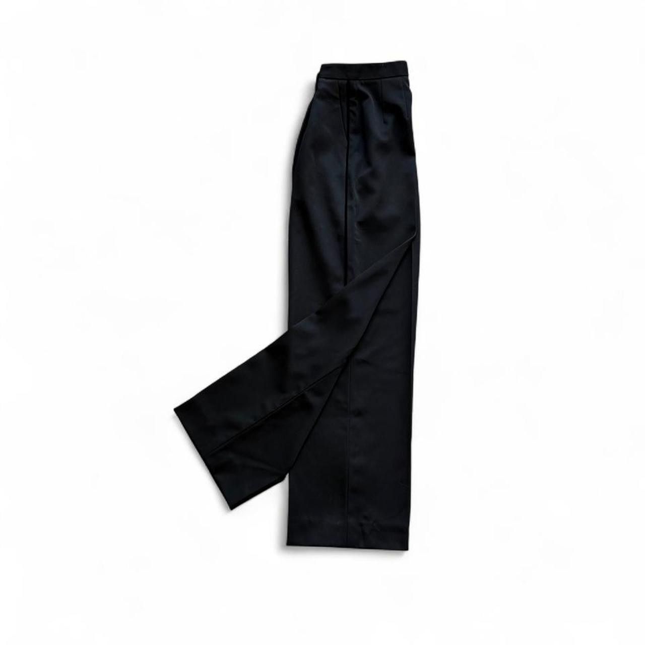 Giorgio Armani Giorgio Armani Classico SS03 Black Evening Trousers IT 38 Size 25" / US 0 / IT 36 - 7 Thumbnail