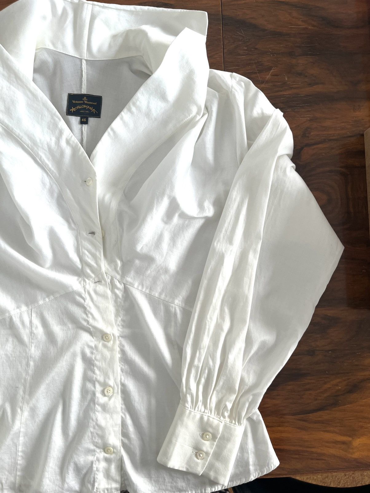 Vivienne Westwood Vivienne Westwood White Shirt Size L / US 10 / IT 46 - 1 Thumbnail