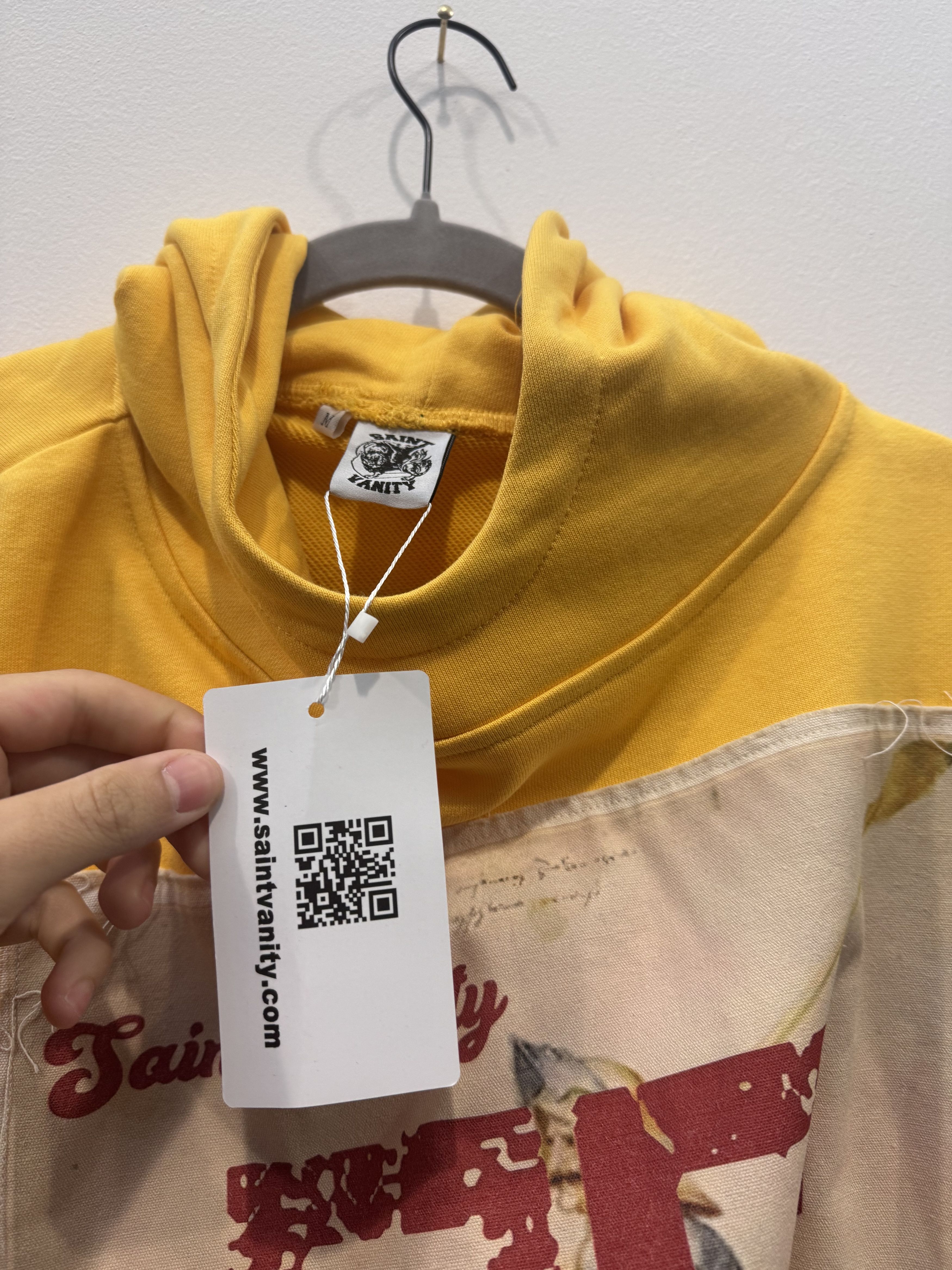 Saint Vanity Saint Vanity Yellow Knights Hoodie Size US XXL / EU 58 / 5 - 4 Thumbnail