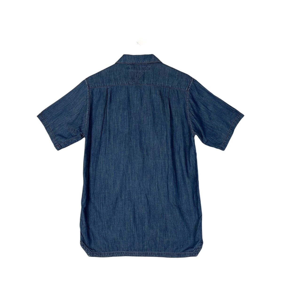 White Mountaineering White Mountaineering Blue Snap Button Denim Shirt Size US M / EU 48-50 / 2 - 2 Thumbnail
