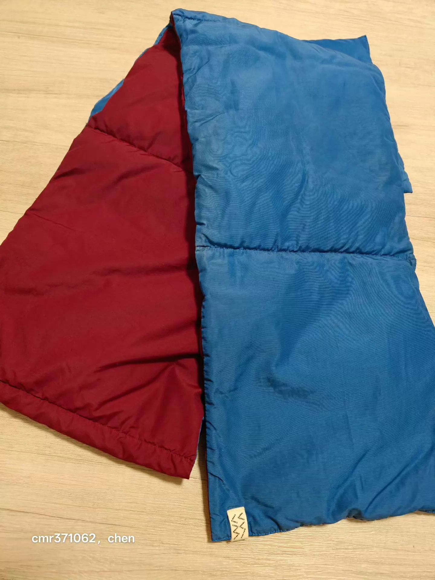 Visvim VISVIM 19AW SPOT DOWN MUFFLER OVERDYE 95 New Blue Size ONE SIZE - 5 Thumbnail
