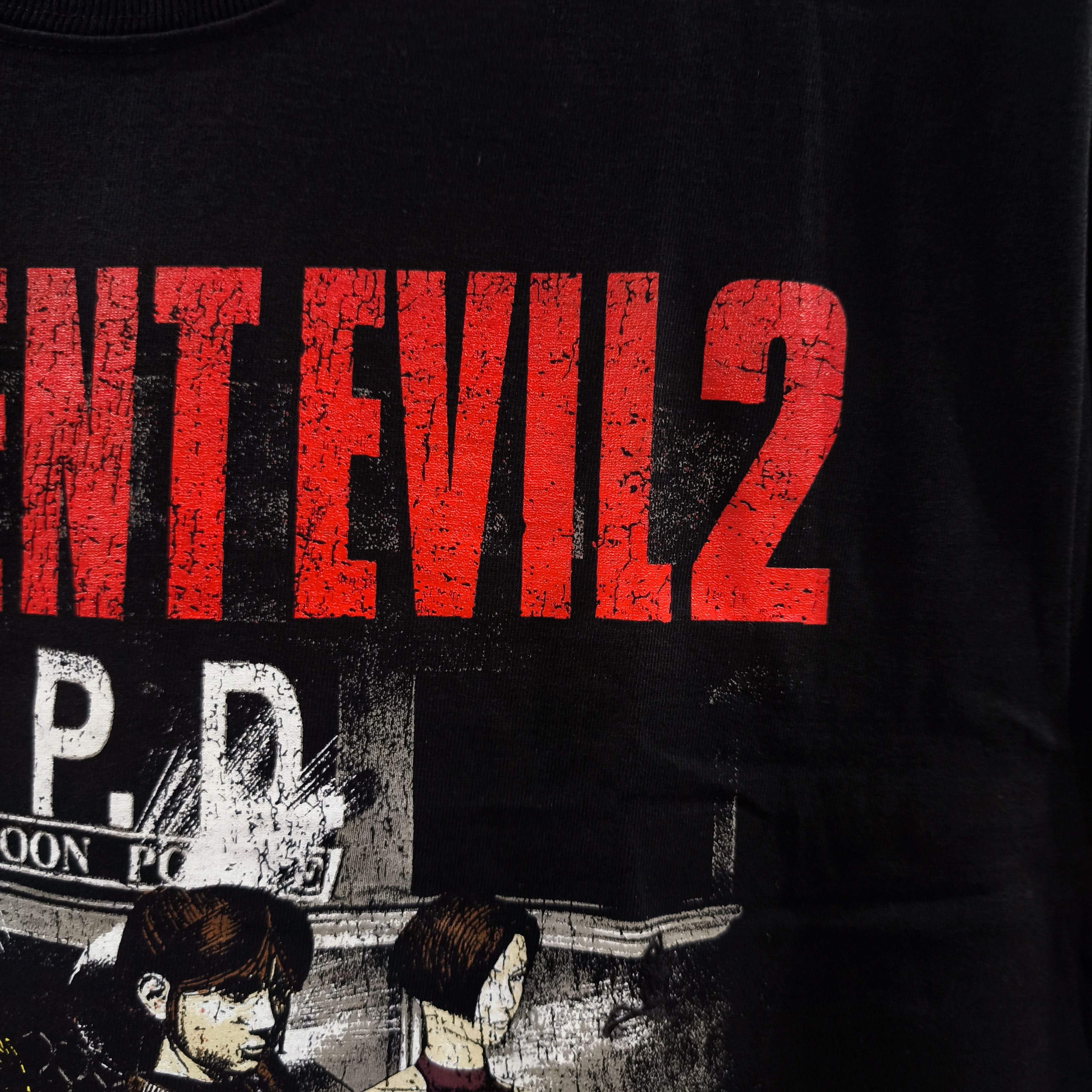 Playstation Resident Evil 2 Game T-shirt Size US XL / EU 56 / 4 - 4 Thumbnail