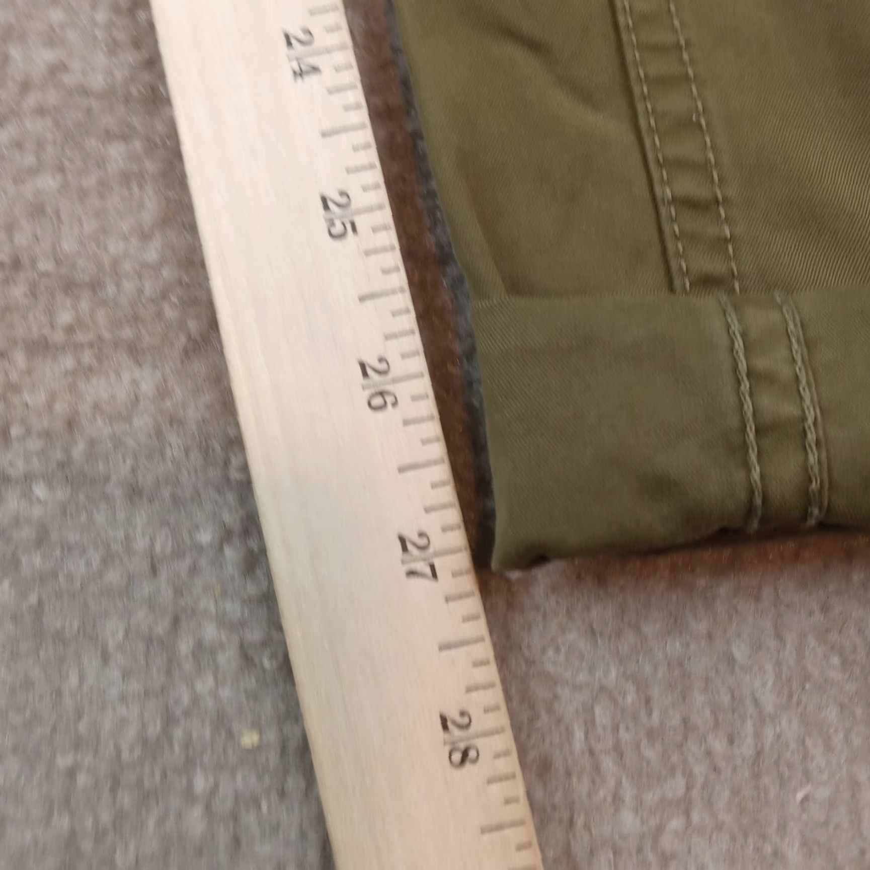 Brooks Brothers Brooks Brothers Mens Green Chino Straight Pants Size 32 Adjustable Waist Size US 32 / EU 48 - 3 Thumbnail