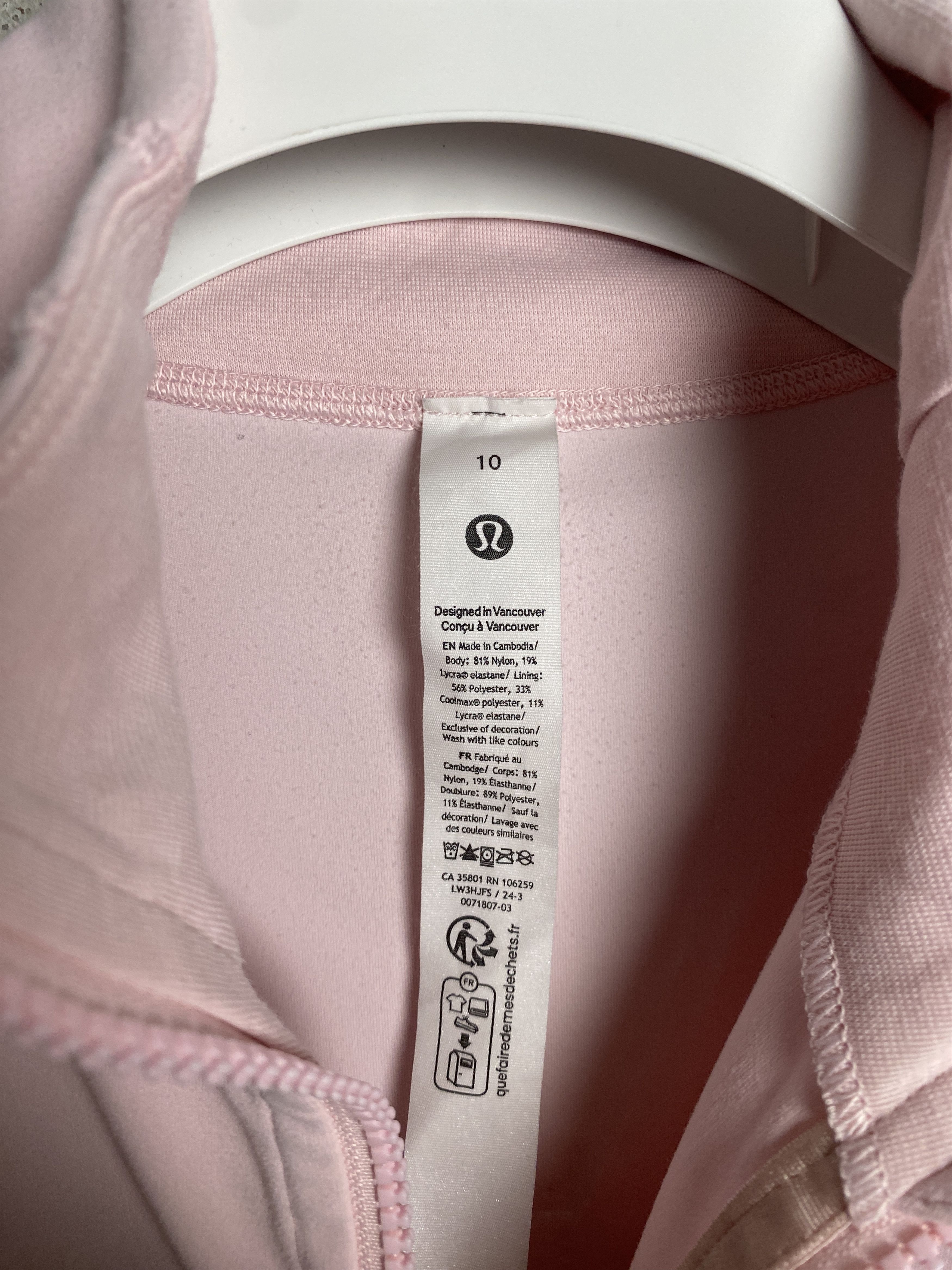 Lululemon Lululemon Cropped Define Jacket zip-up sweatshirt pilates Size L / US 10 / IT 46 - 4 Thumbnail