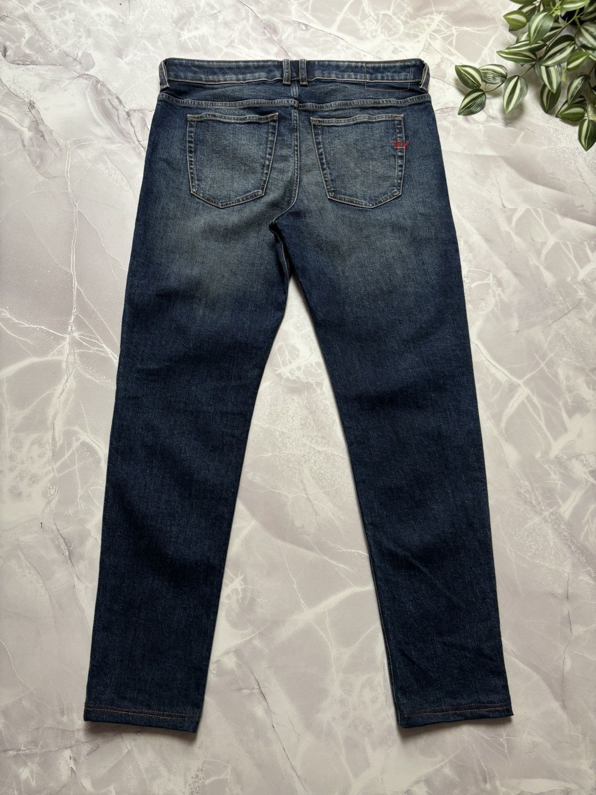 Diesel DIESEL 1979 Sleenker Jeans Skinny Faded Blue Mens 34 x 32 Size US 34 / EU 50 - 8 Thumbnail