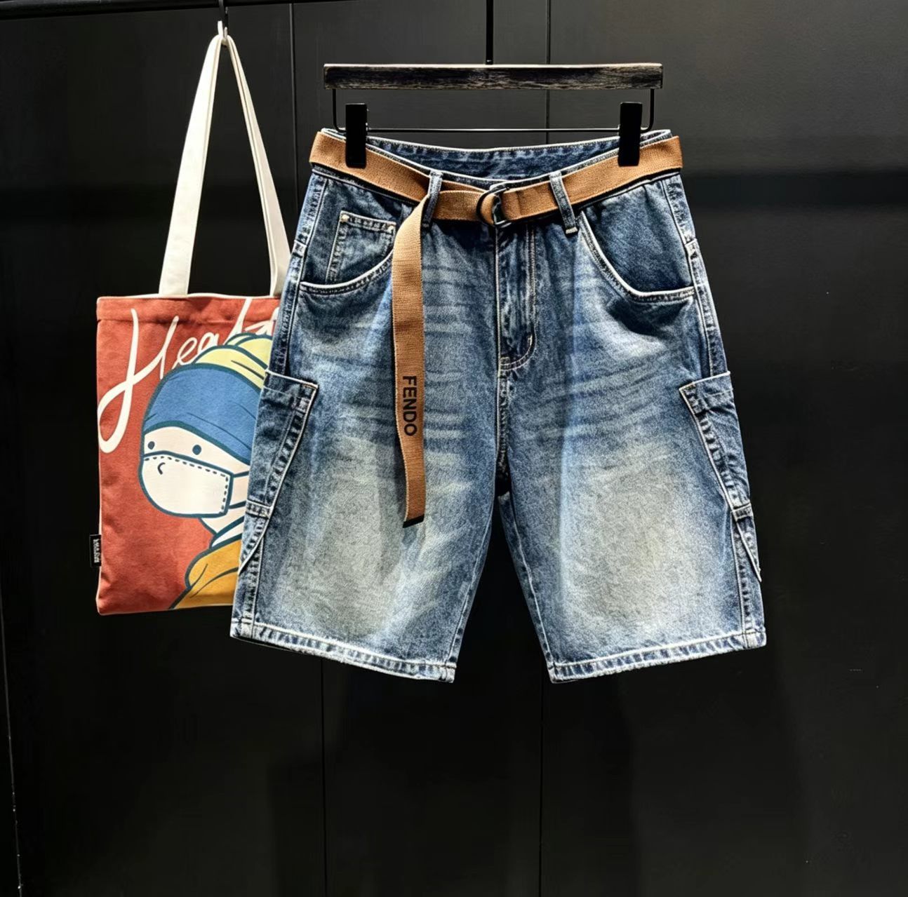 Other Washed&Shorts Denim Size US 33 - 4 Thumbnail