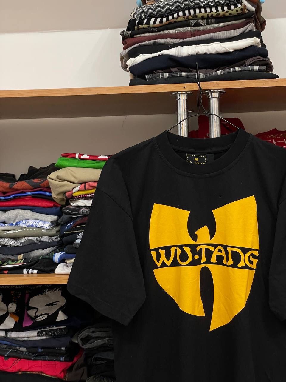 Rap Tees × Vintage Vintage Faded Wu-Tang Rap Oversized Tee Size US L / EU 52-54 / 3 - 4 Thumbnail