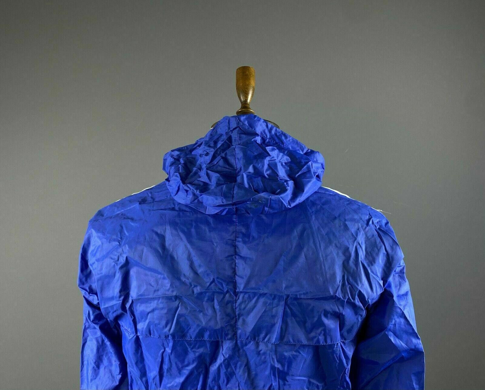 Adidas Men Vintage Adidas Ventex Blue Nylon Track Jacket Size M Size US M / EU 48-50 / 2 - 8 Thumbnail