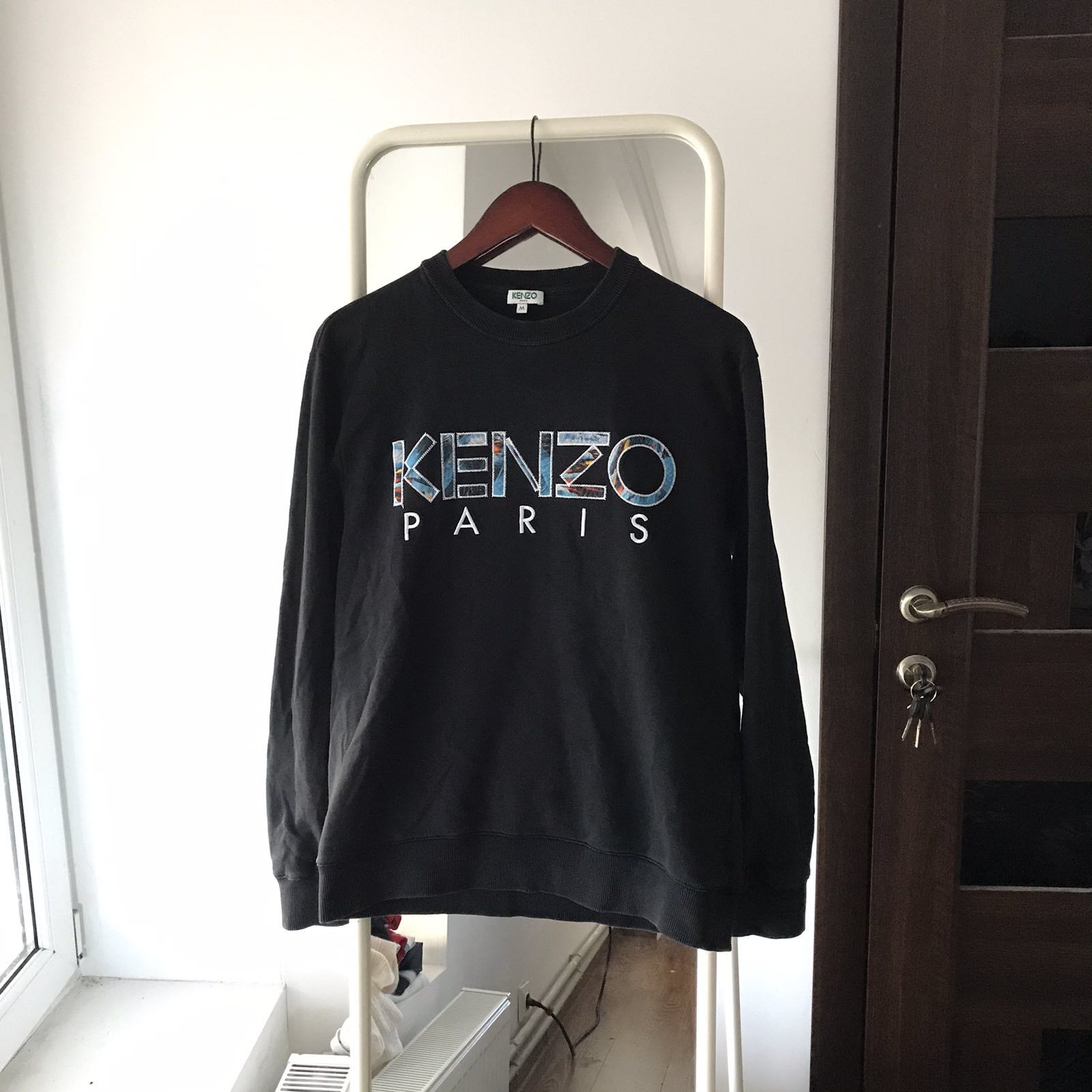 Kenzo Rare KENZO sweatshirt with embroidered Logo Sz M Size US M / EU 48-50 / 2 - 1 Thumbnail
