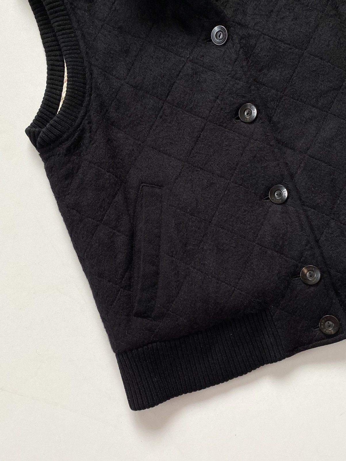 Loro Piana 🔥RRP 2400$ Loro Piana Diamond Quilted 100% Cashmere Vest Size S / US 4 / IT 40 - 7 Thumbnail